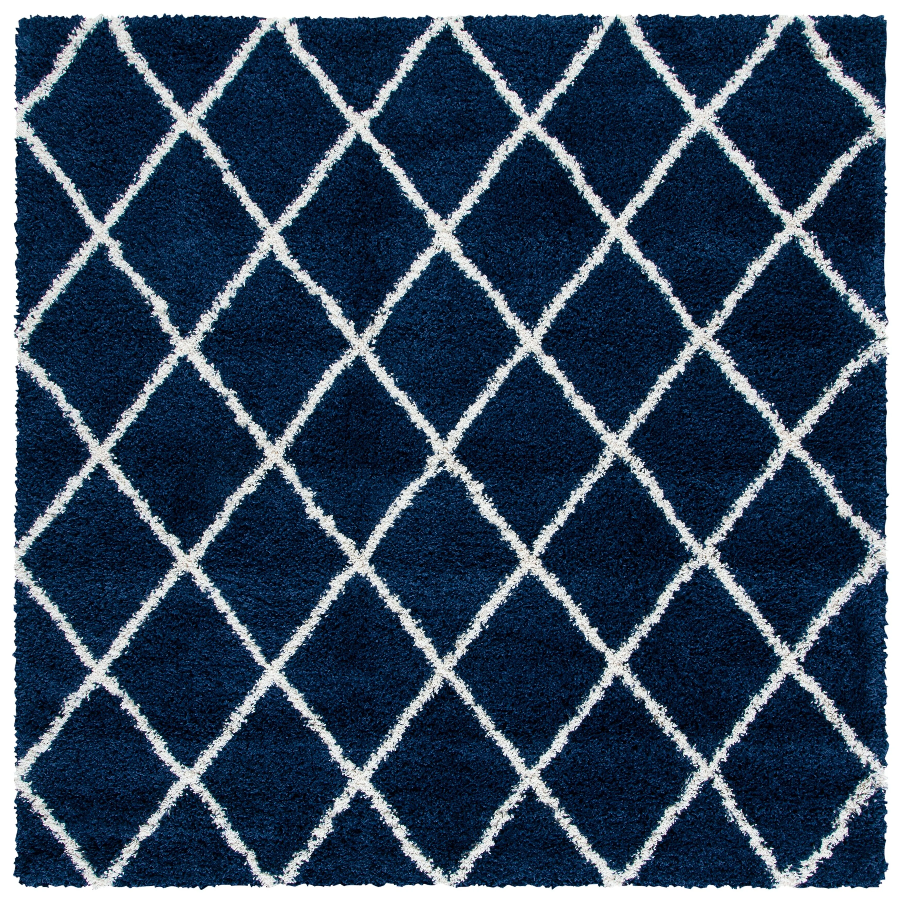 SAFAVIEH Hudson Shag Sherree Trellis 2-inch Thick Rug