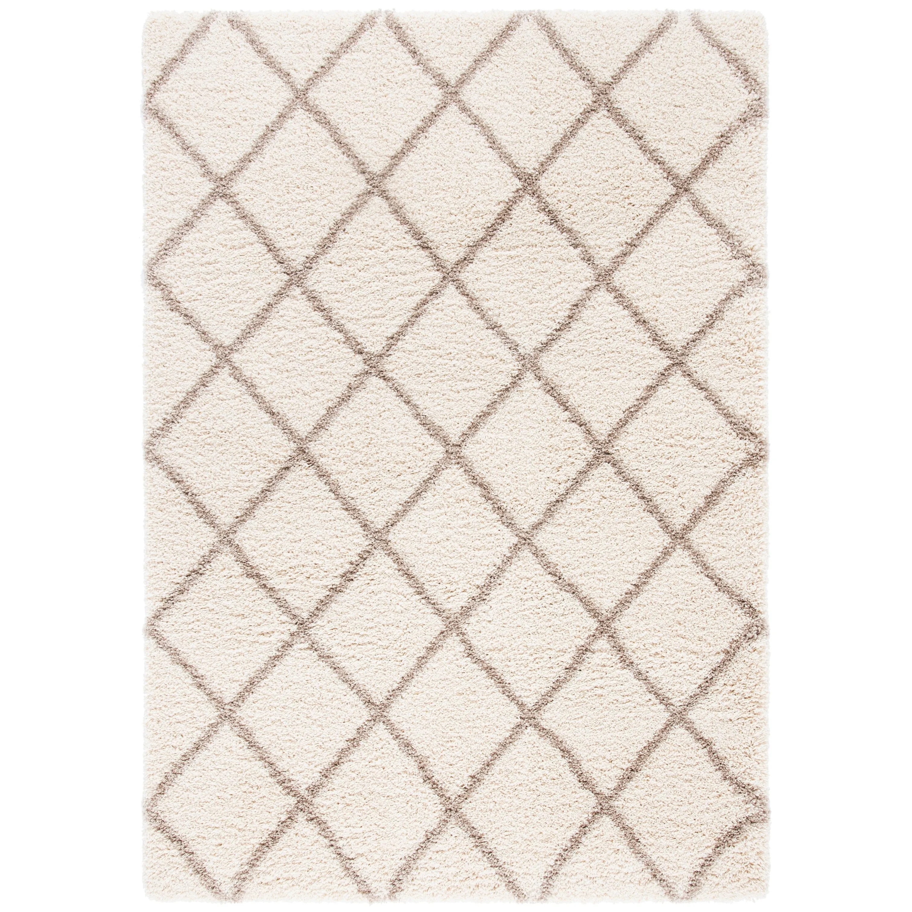 SAFAVIEH Hudson Shag Sherree Trellis 2-inch Thick Rug