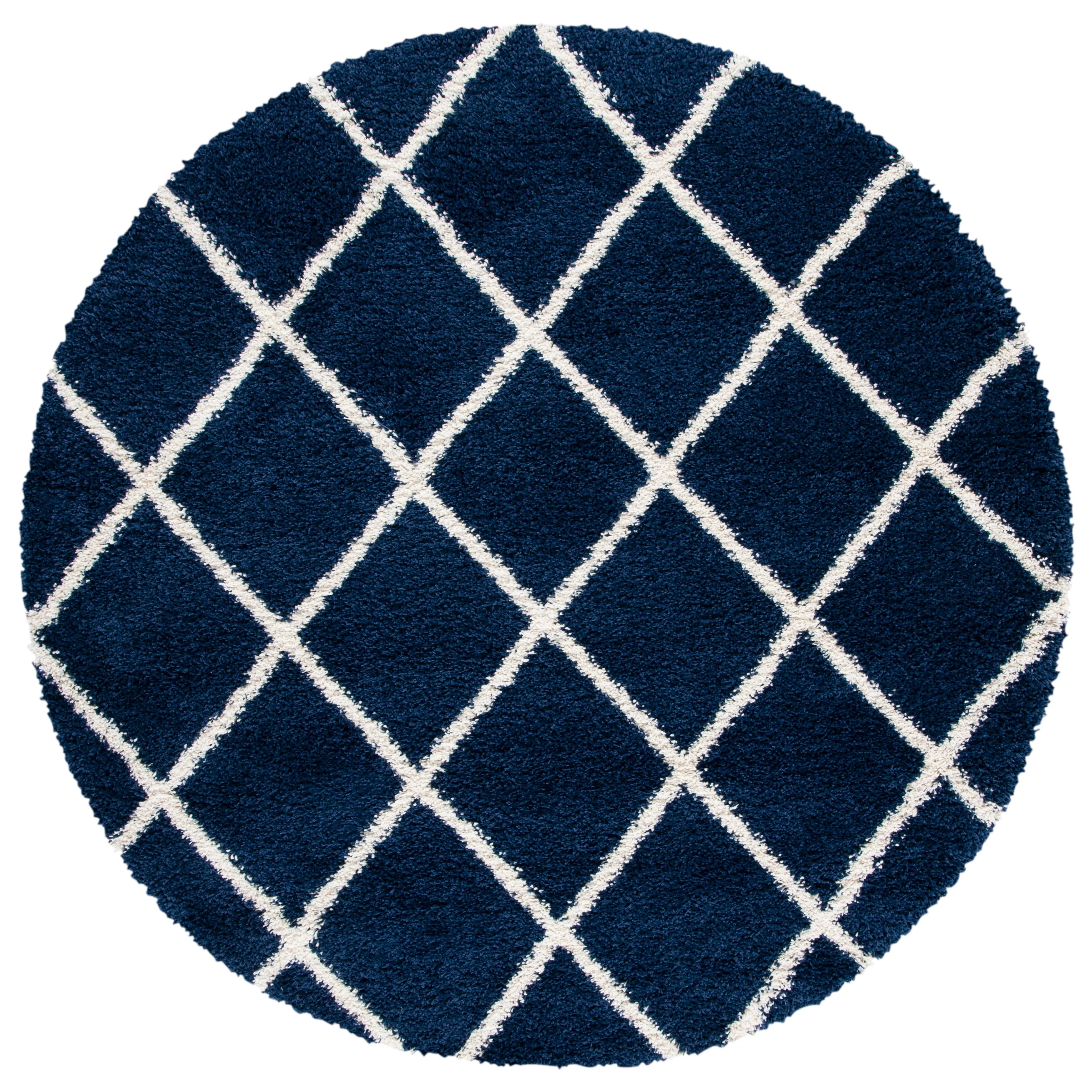 SAFAVIEH Hudson Shag Sherree Trellis 2-inch Thick Rug