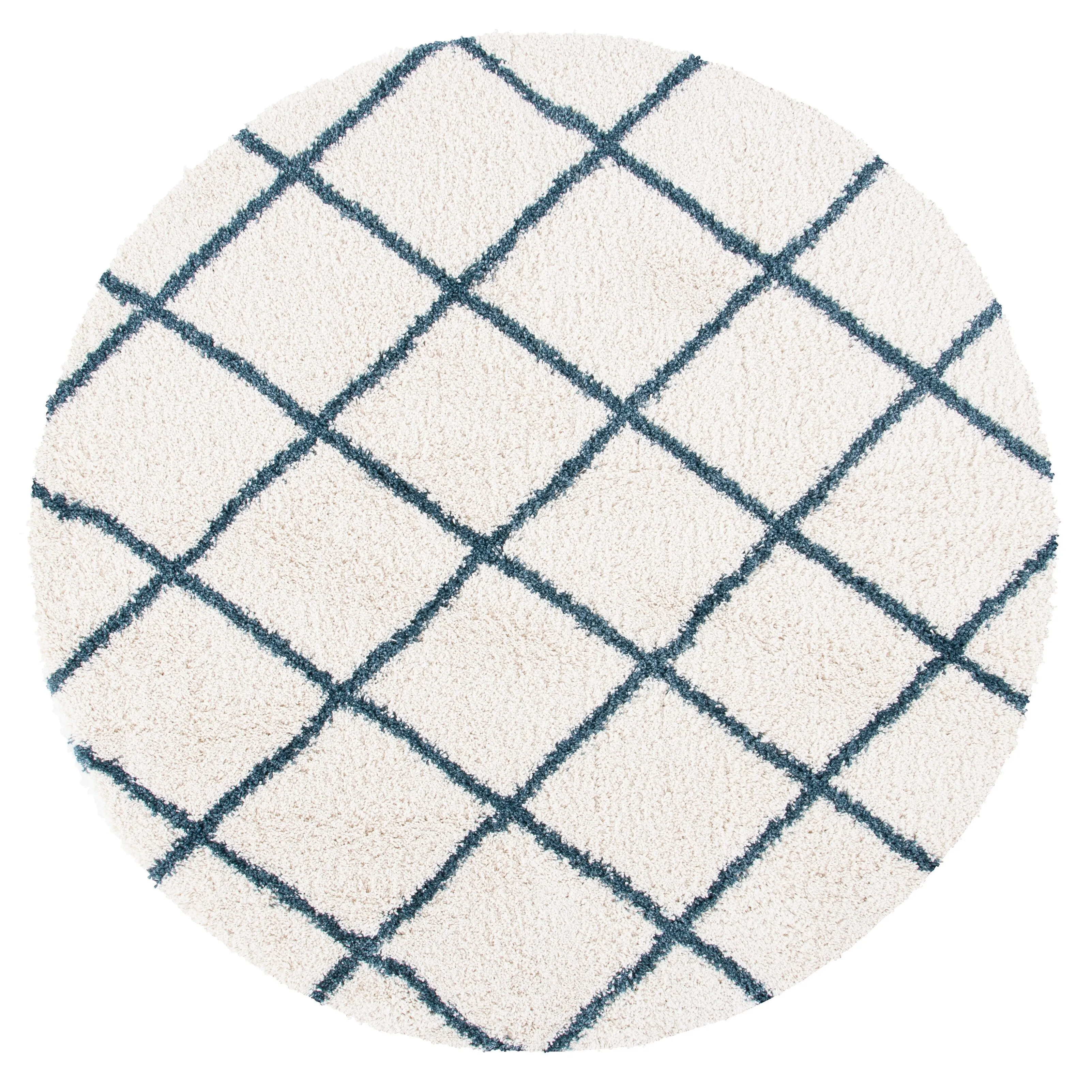 SAFAVIEH Hudson Shag Sherree Trellis 2-inch Thick Rug