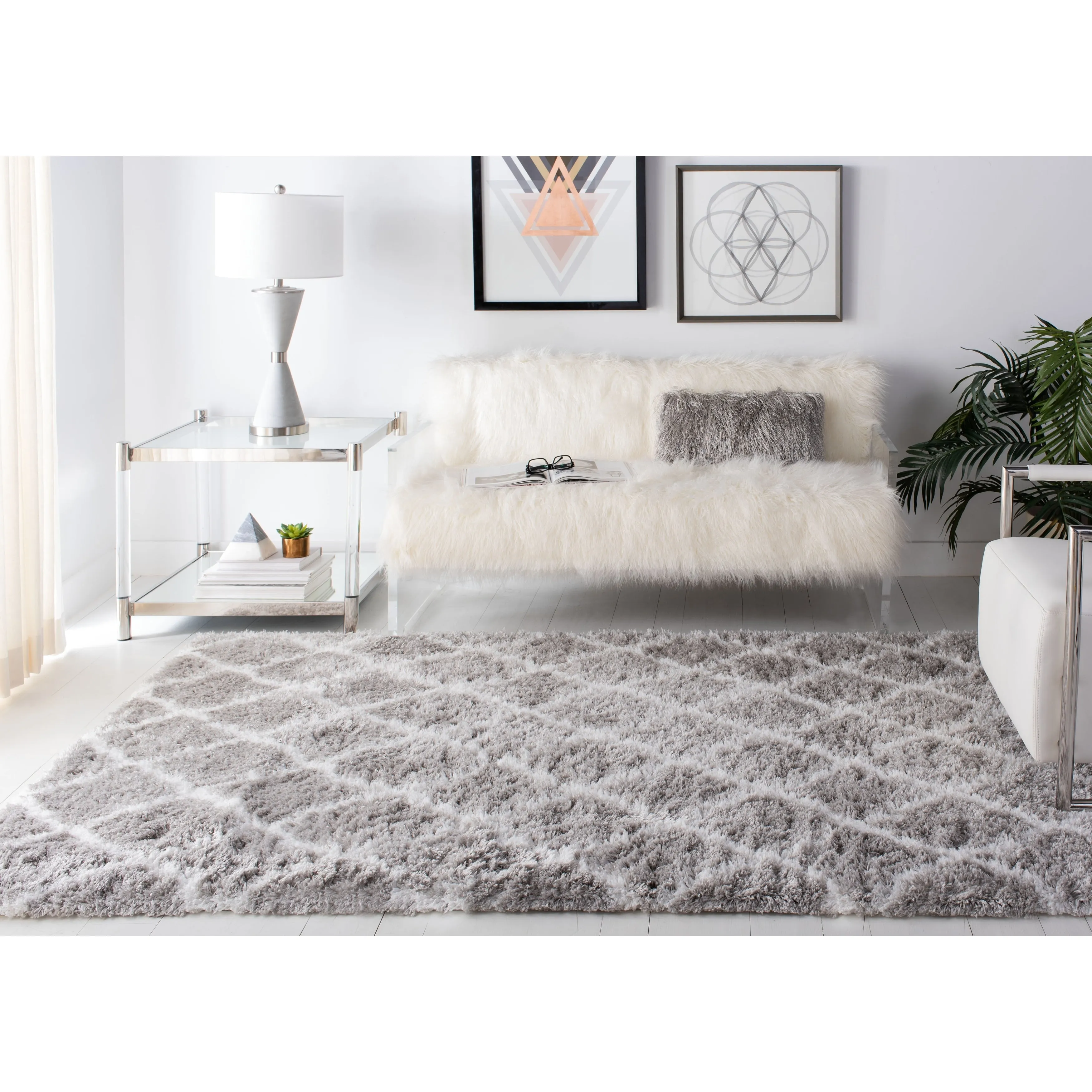 SAFAVIEH Indie Shag Milagros 2-inch Thick Rug