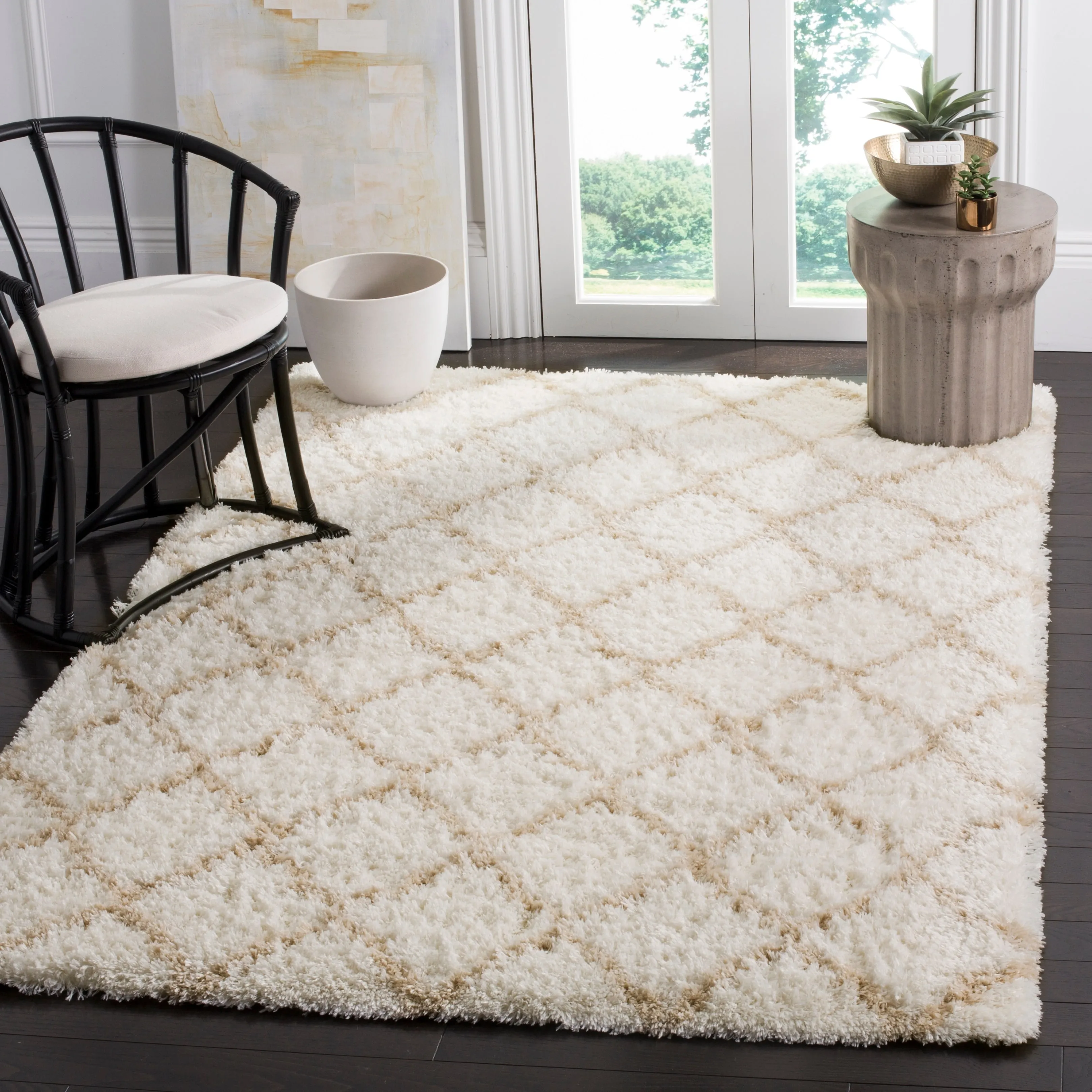 SAFAVIEH Indie Shag Milagros 2-inch Thick Rug