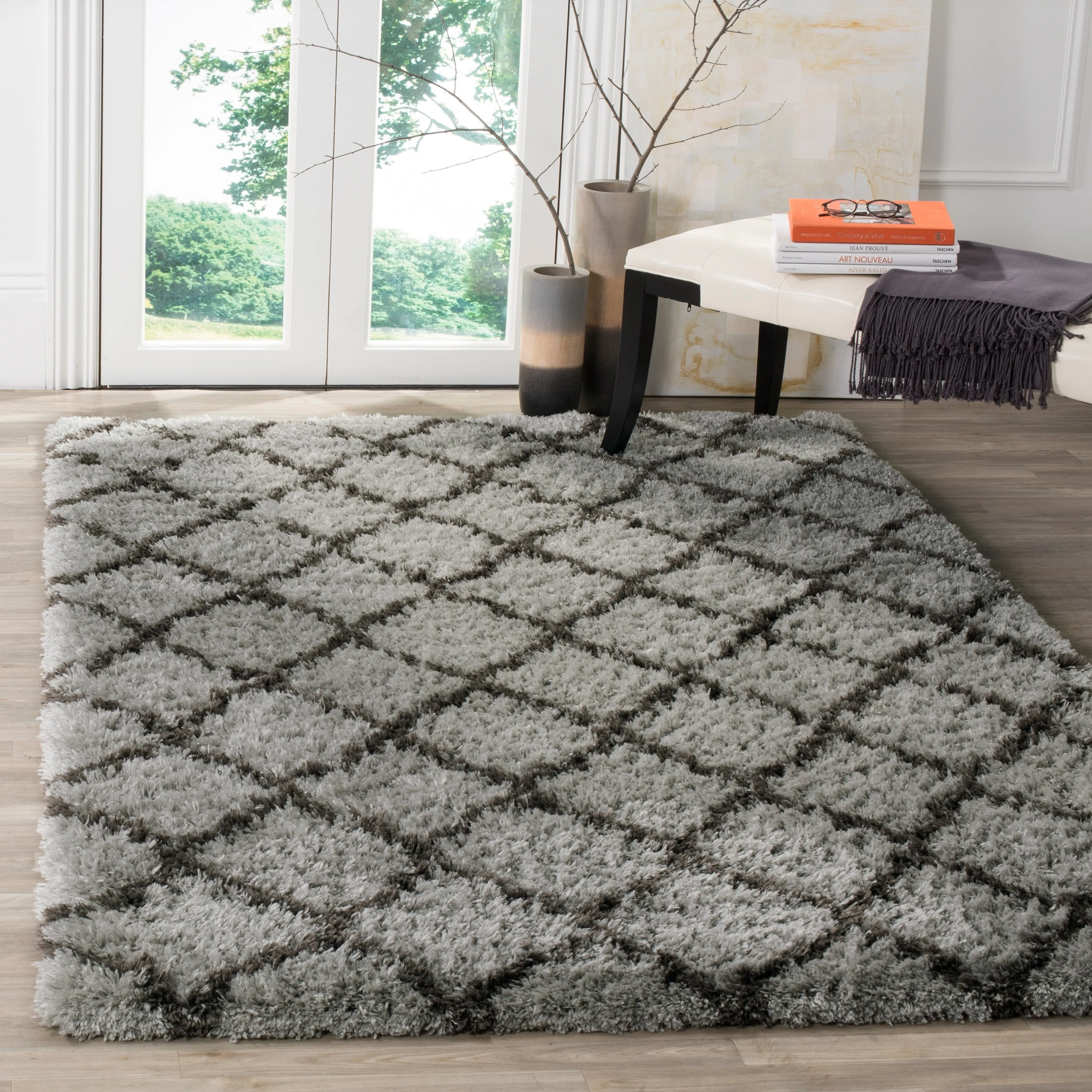 SAFAVIEH Indie Shag Milagros 2-inch Thick Rug