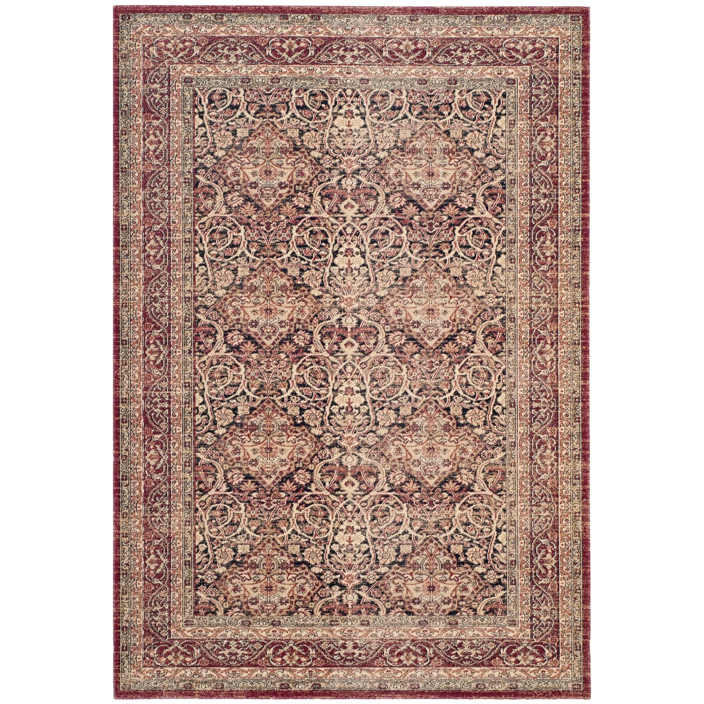 SAFAVIEH Lavar Kerman Karon Traditional Oriental Cotton Rug