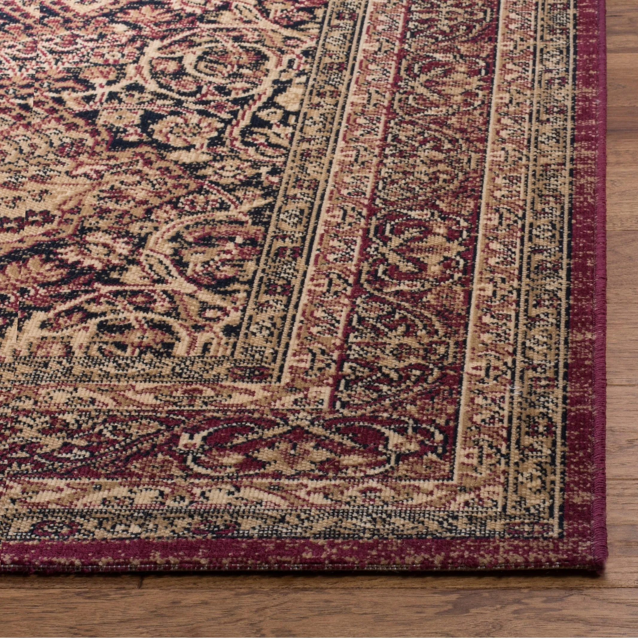 SAFAVIEH Lavar Kerman Karon Traditional Oriental Cotton Rug