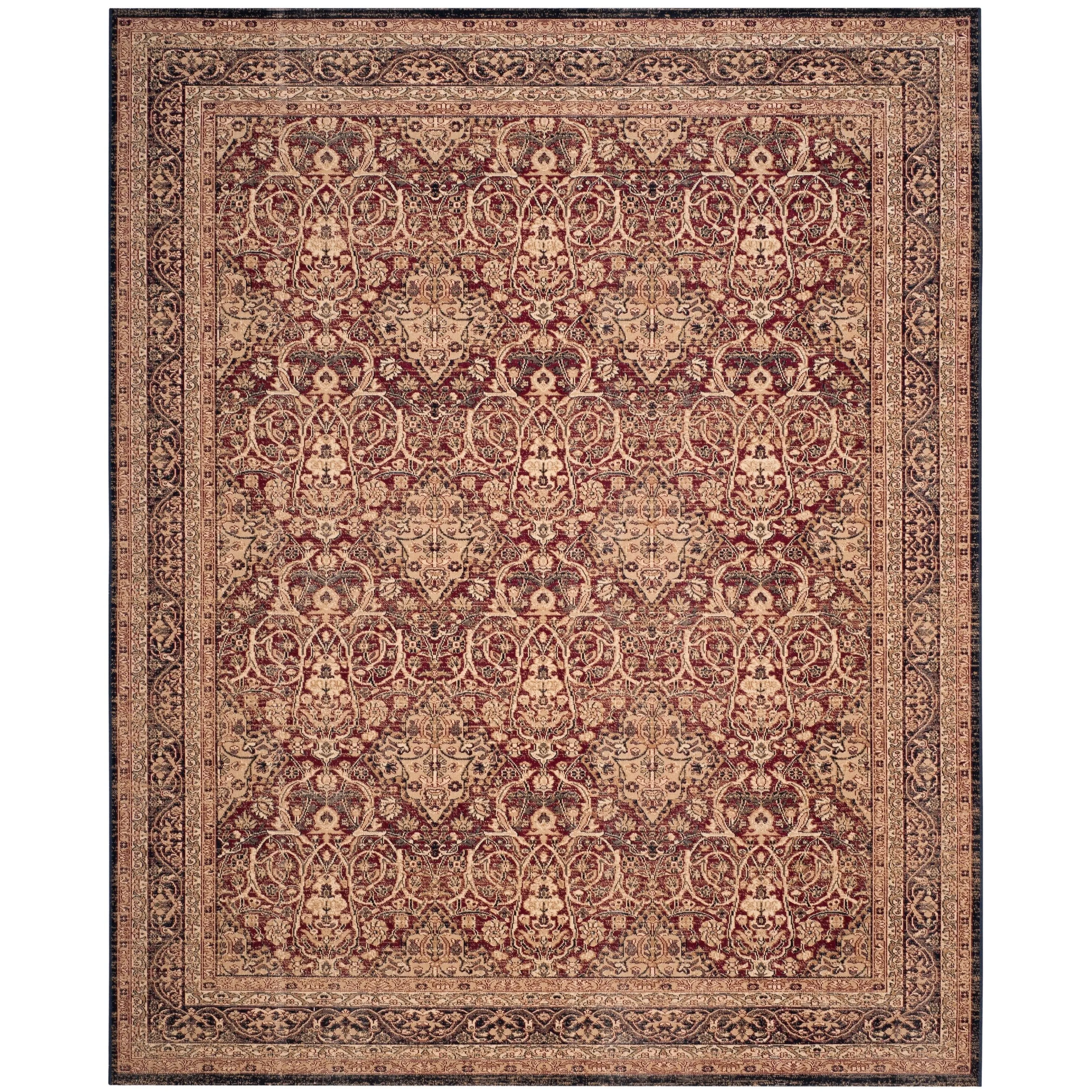SAFAVIEH Lavar Kerman Karon Traditional Oriental Cotton Rug