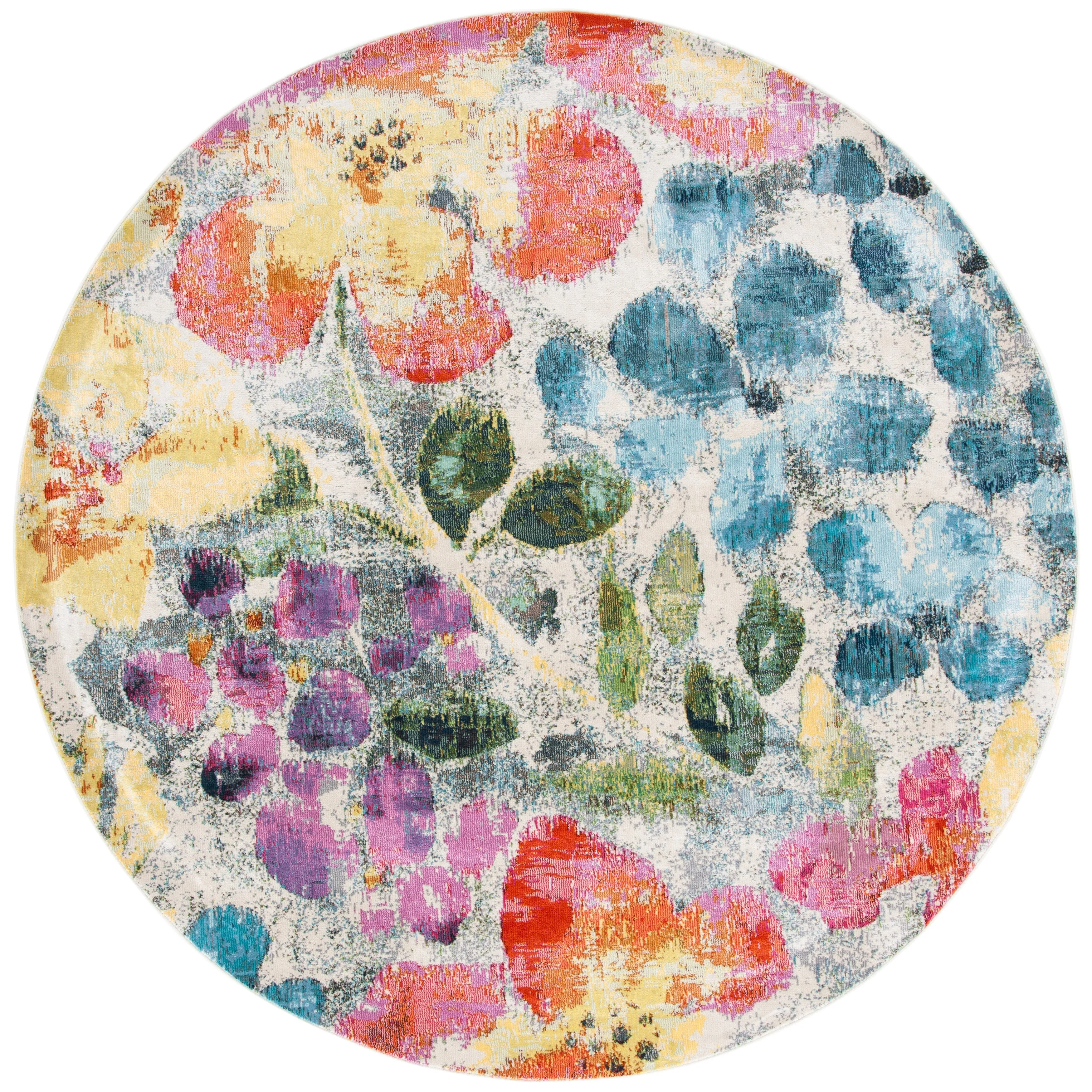 SAFAVIEH Lillian Shari Abstract Floral Rug