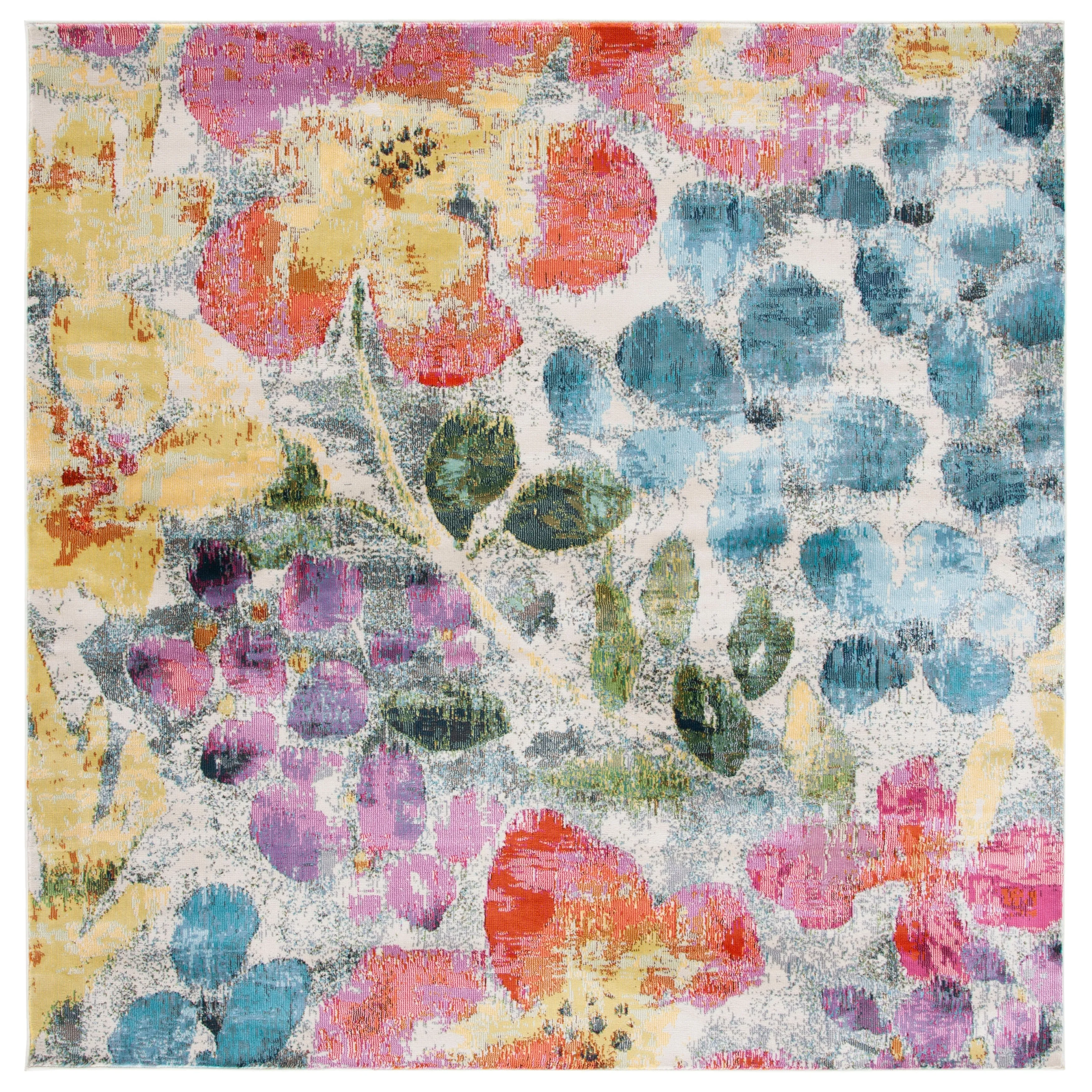 SAFAVIEH Lillian Shari Abstract Floral Rug