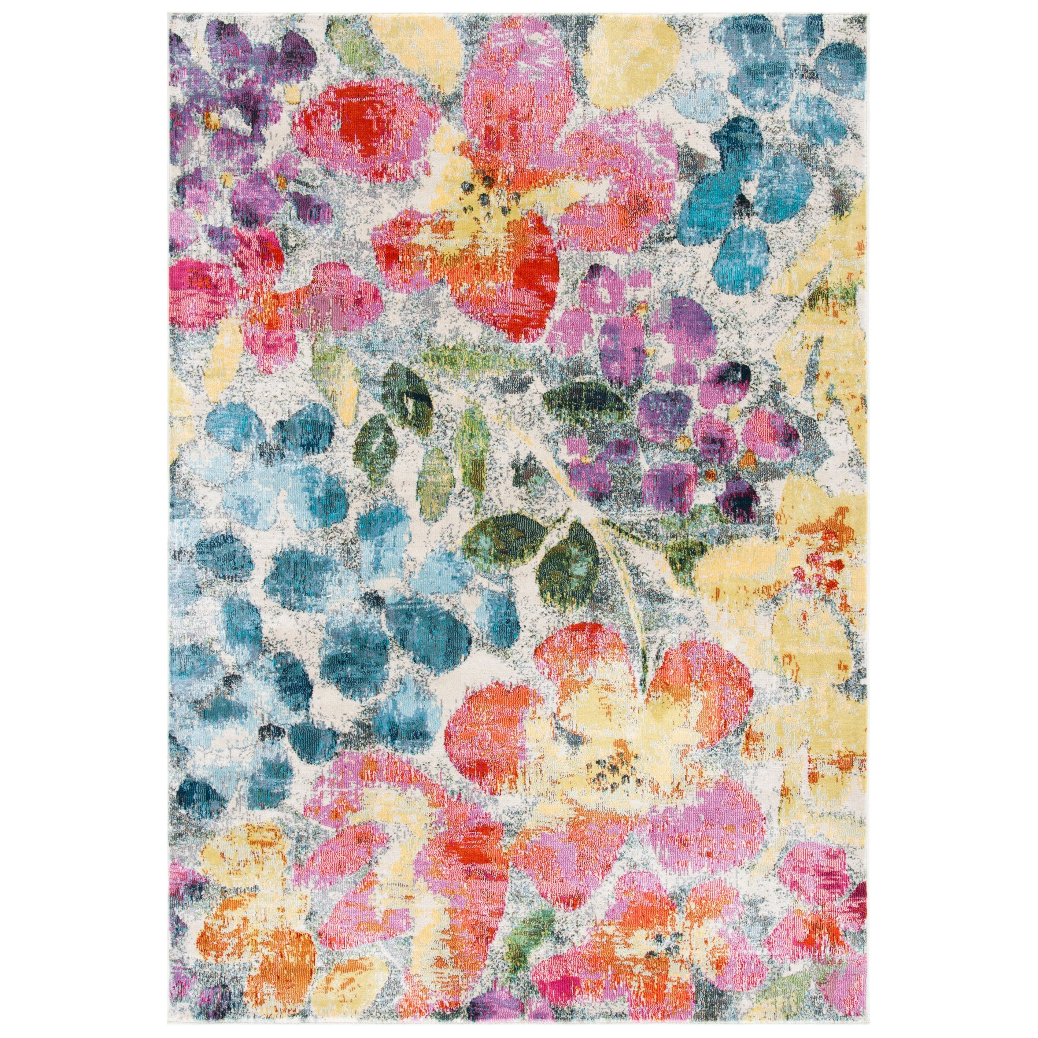 SAFAVIEH Lillian Shari Abstract Floral Rug