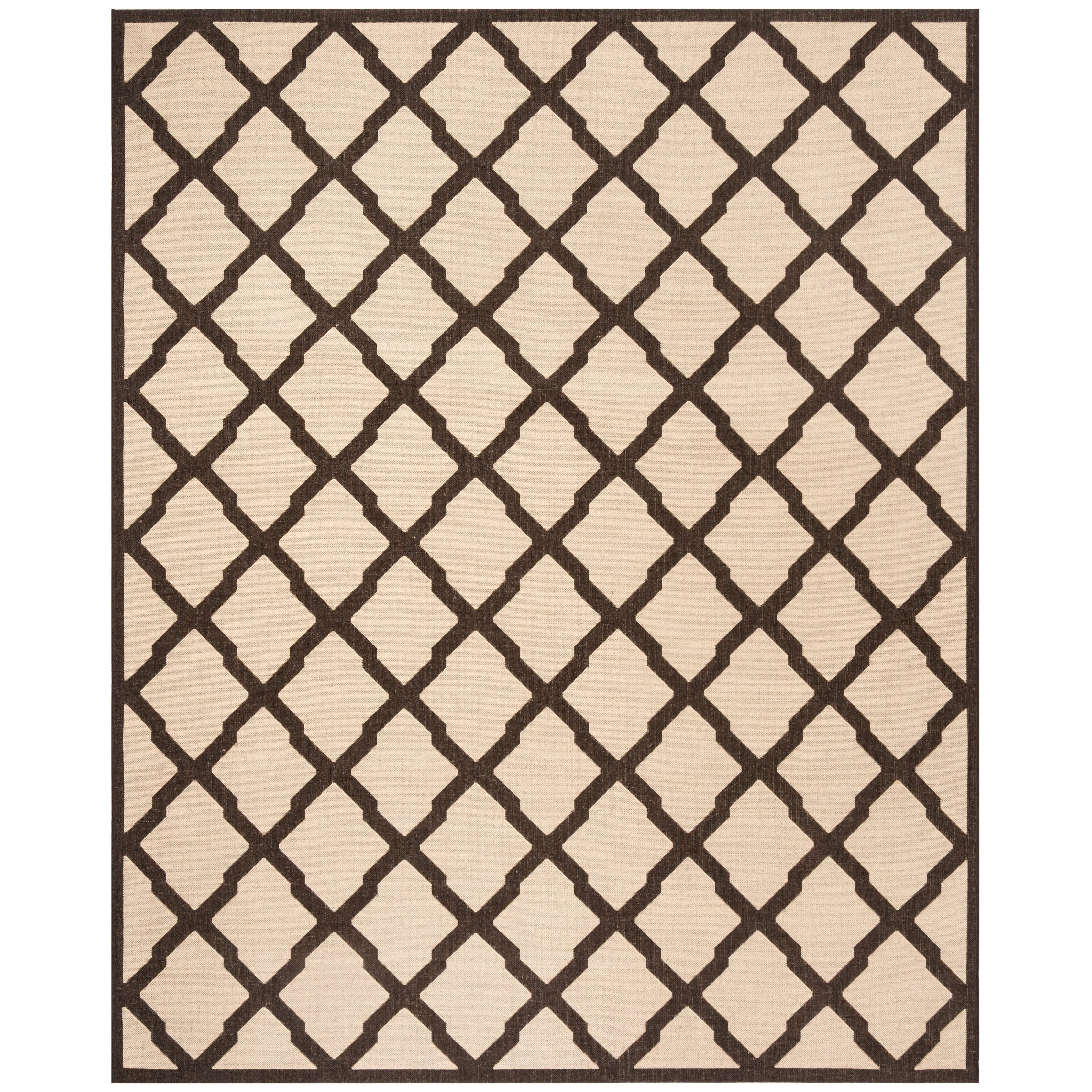 SAFAVIEH Linden Shirleyann Trellis Indoor/ Outdoor Patio Backyard Rug