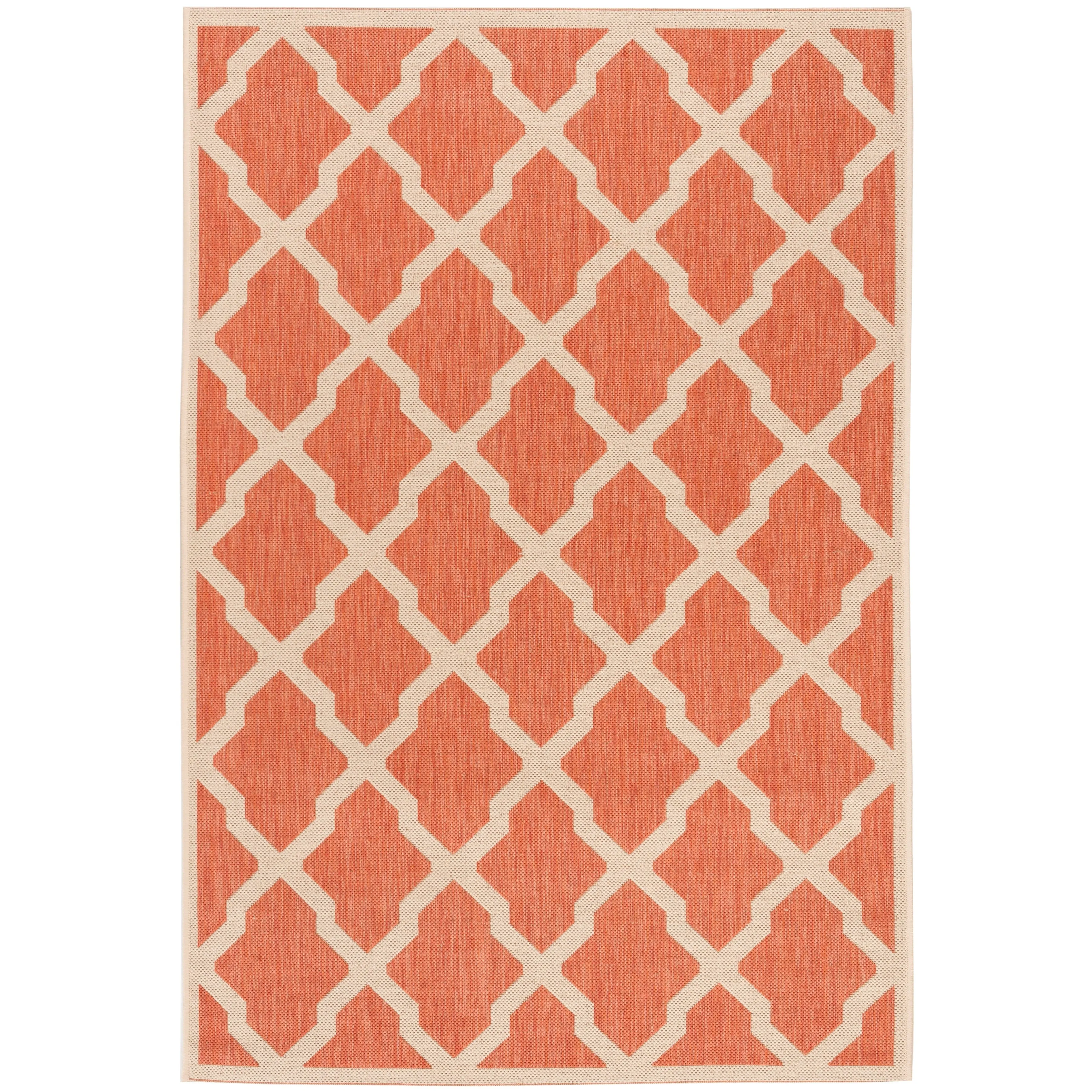 SAFAVIEH Linden Shirleyann Trellis Indoor/ Outdoor Patio Backyard Rug