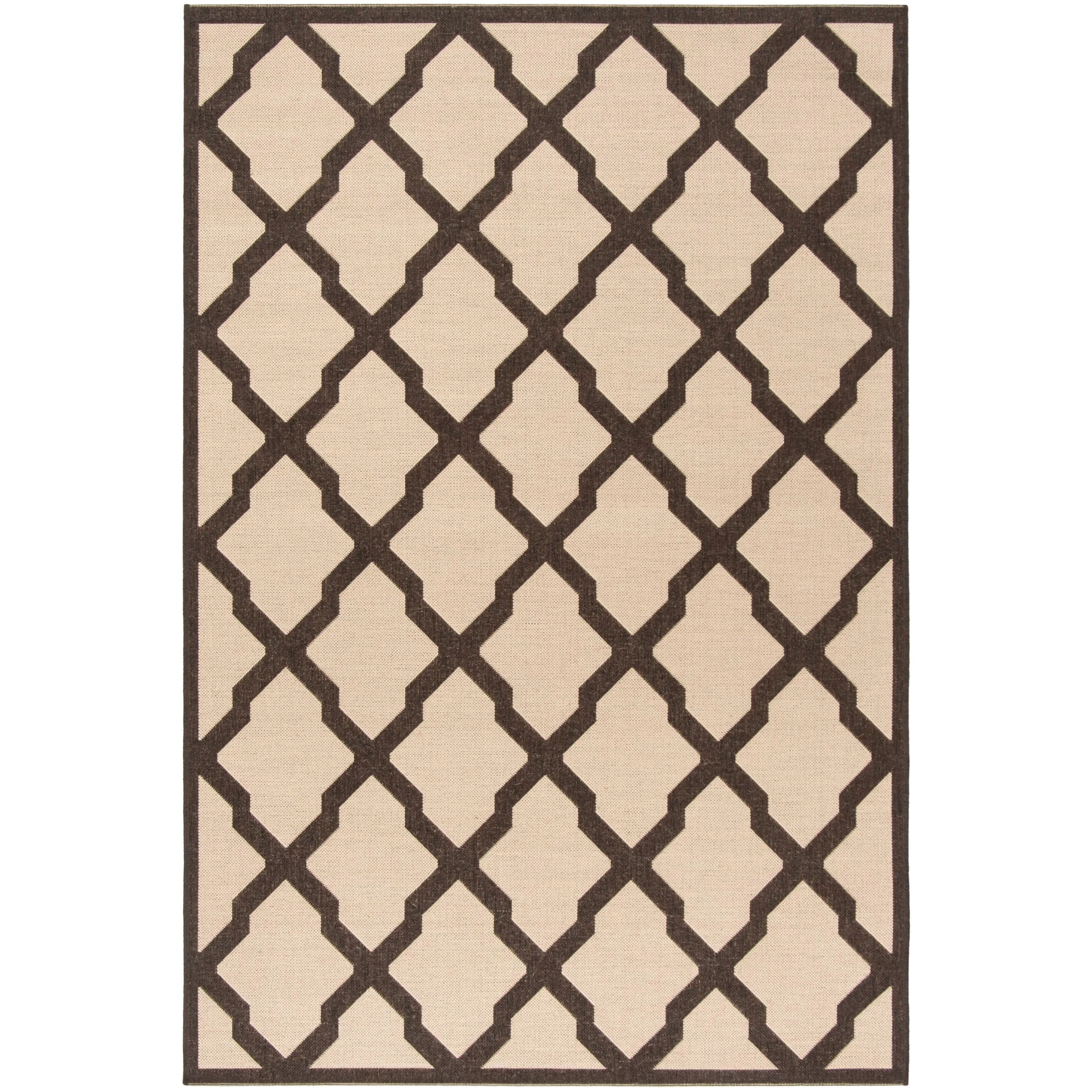 SAFAVIEH Linden Shirleyann Trellis Indoor/ Outdoor Patio Backyard Rug