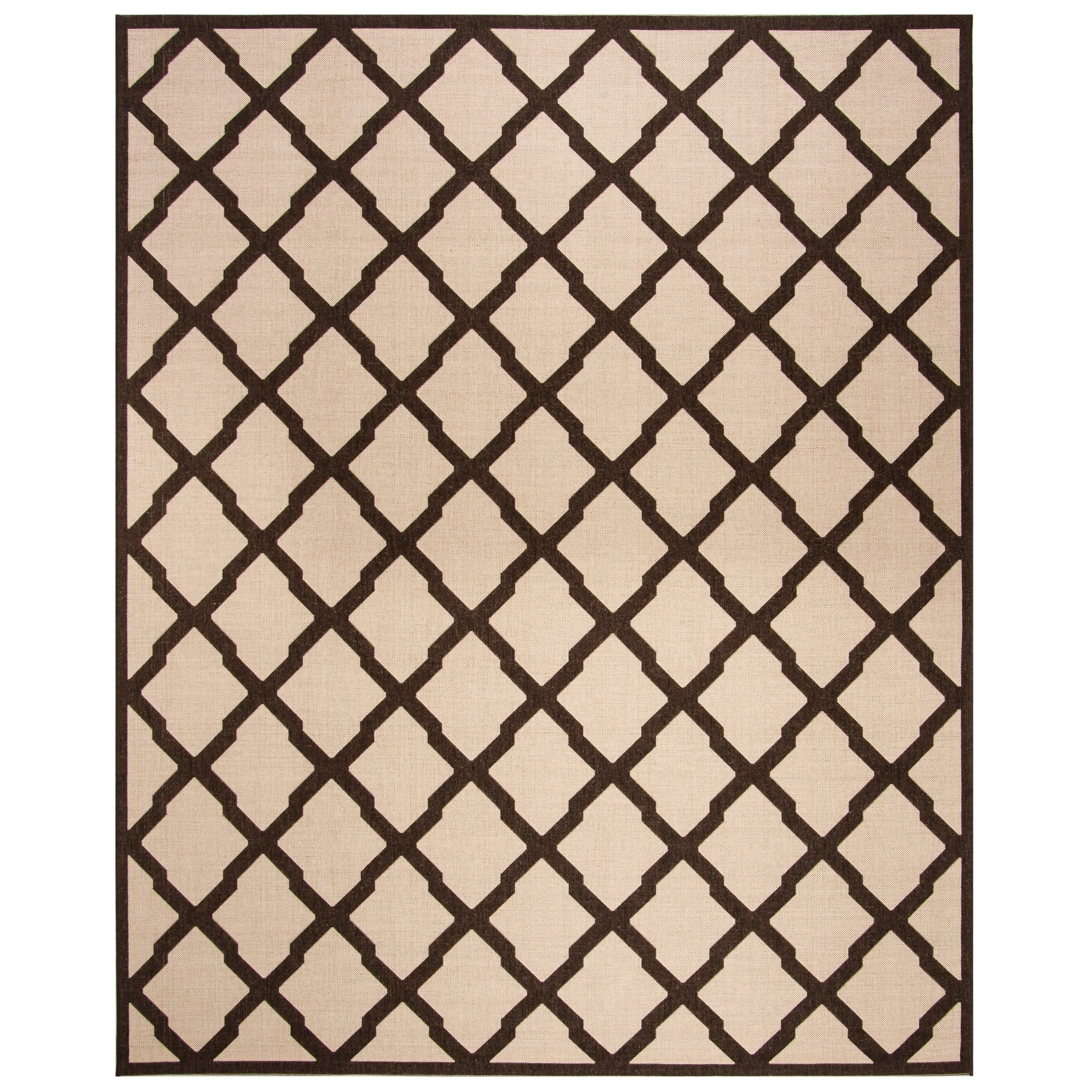 SAFAVIEH Linden Shirleyann Trellis Indoor/ Outdoor Patio Backyard Rug