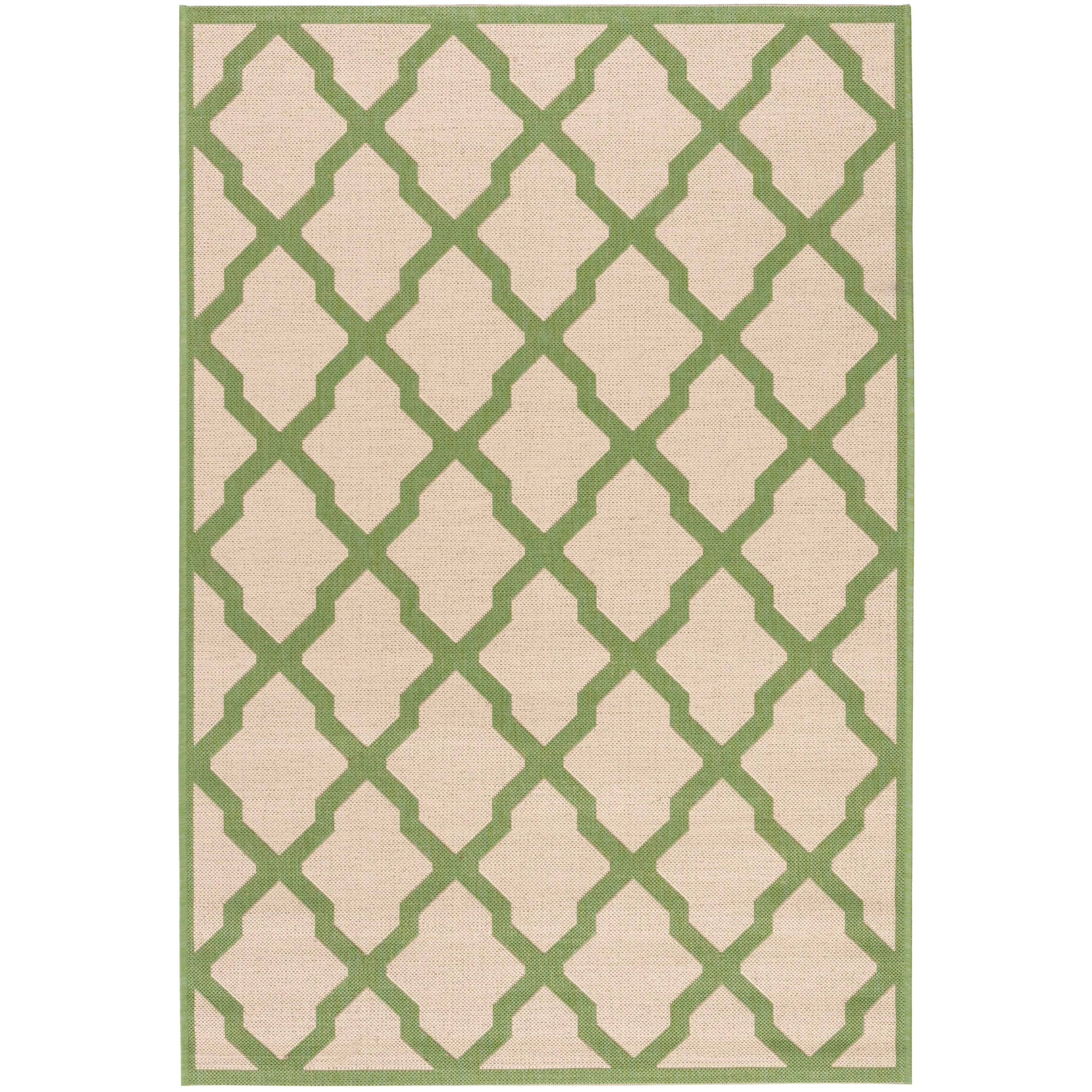 SAFAVIEH Linden Shirleyann Trellis Indoor/ Outdoor Patio Backyard Rug