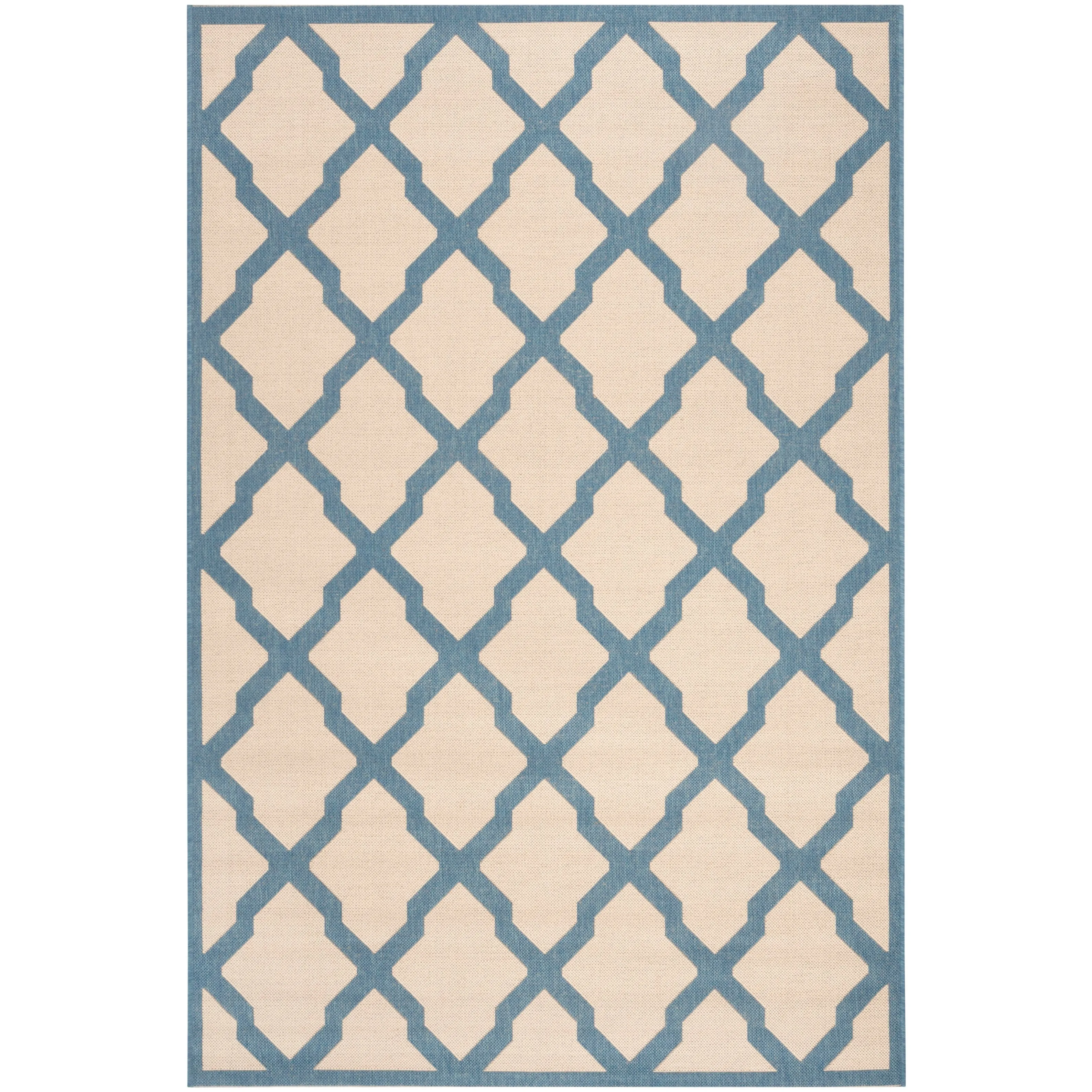 SAFAVIEH Linden Shirleyann Trellis Indoor/ Outdoor Patio Backyard Rug