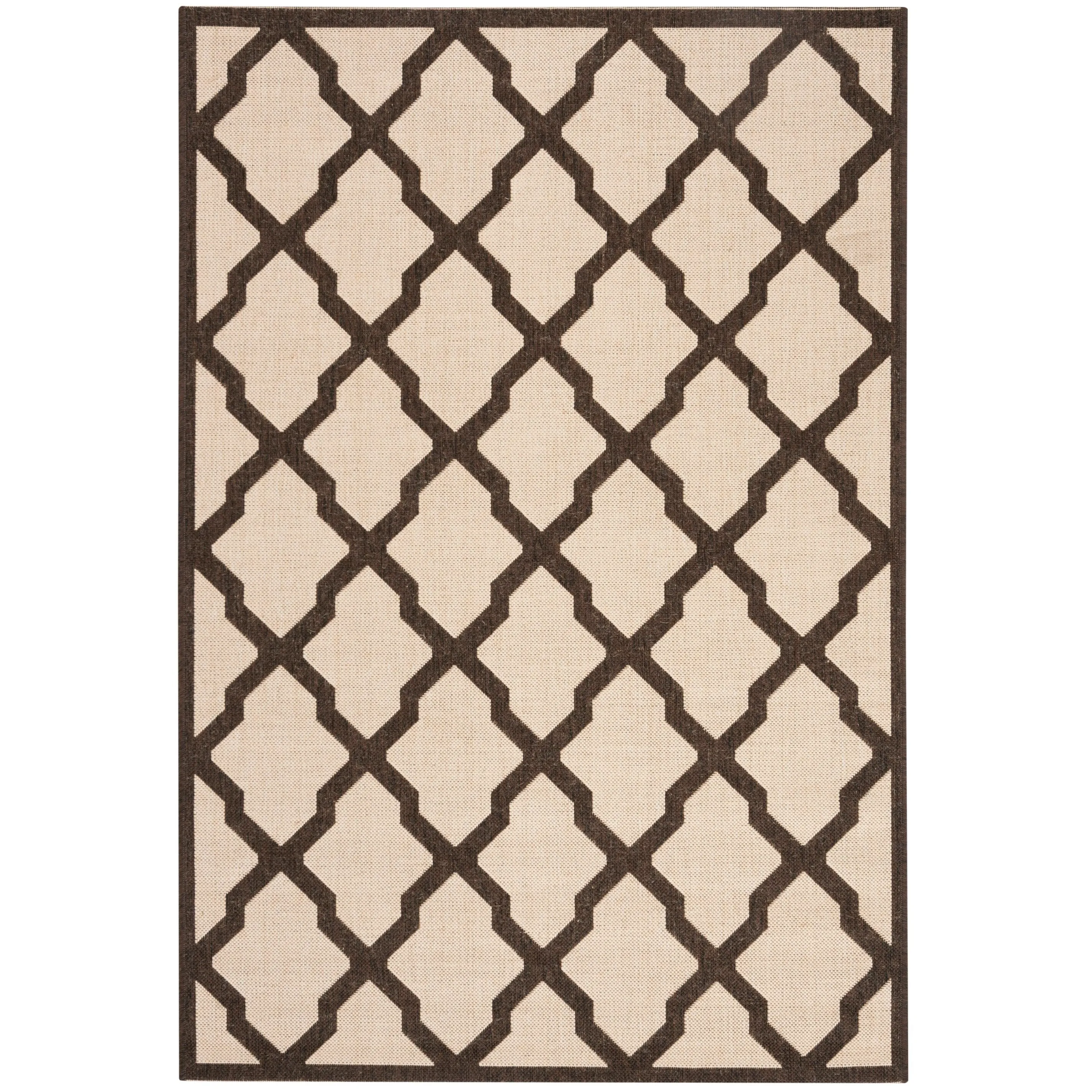 SAFAVIEH Linden Shirleyann Trellis Indoor/ Outdoor Patio Backyard Rug
