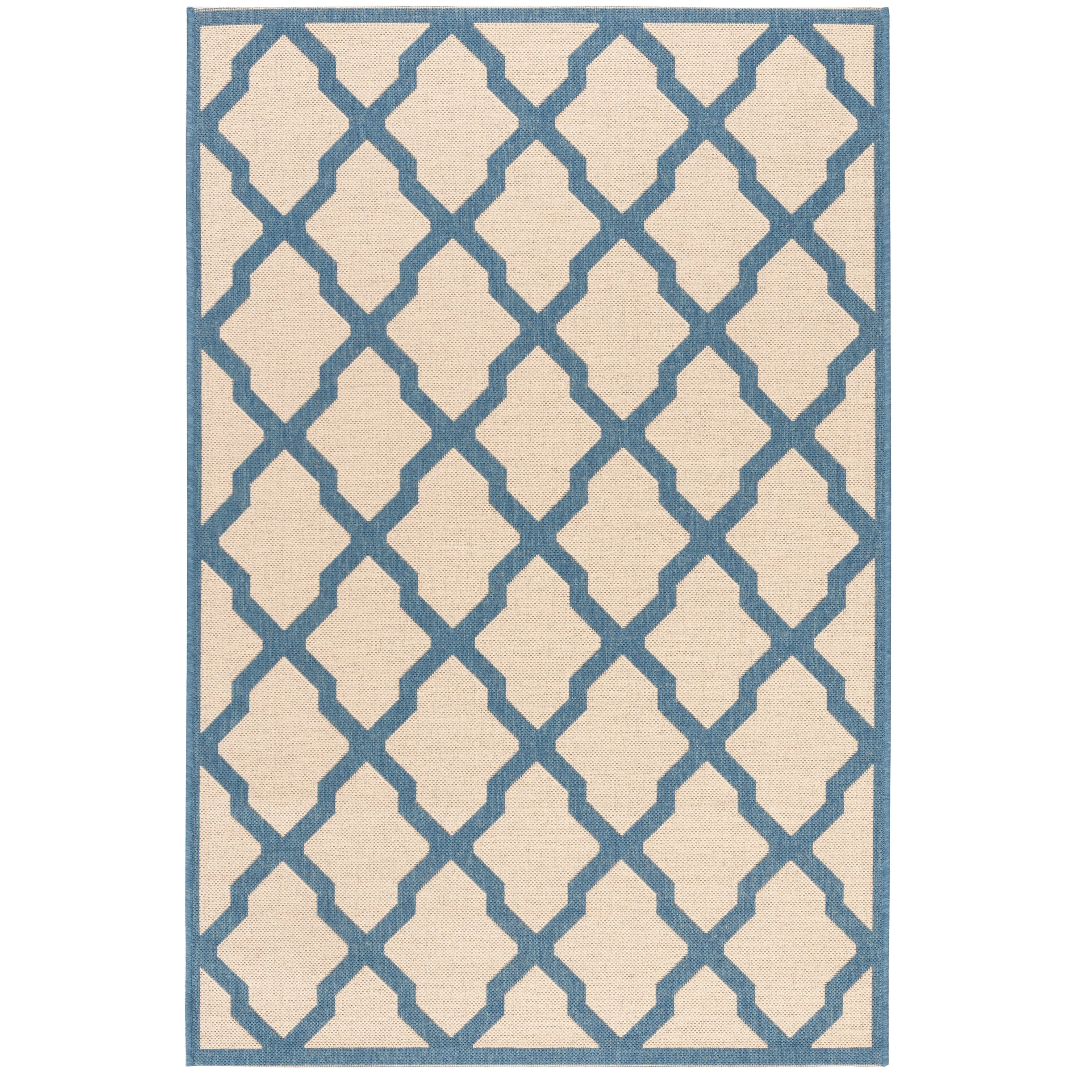 SAFAVIEH Linden Shirleyann Trellis Indoor/ Outdoor Patio Backyard Rug