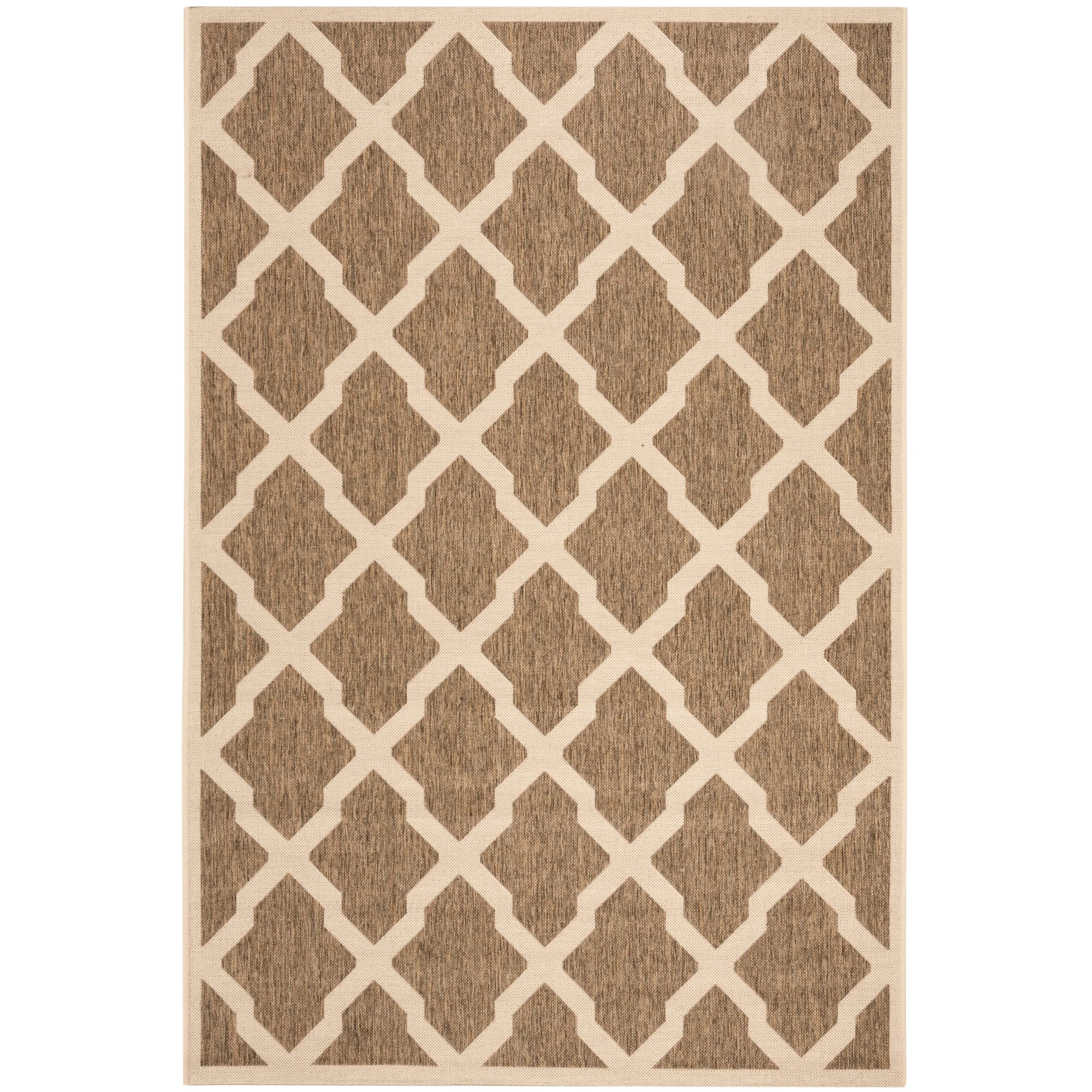SAFAVIEH Linden Shirleyann Trellis Indoor/ Outdoor Patio Backyard Rug