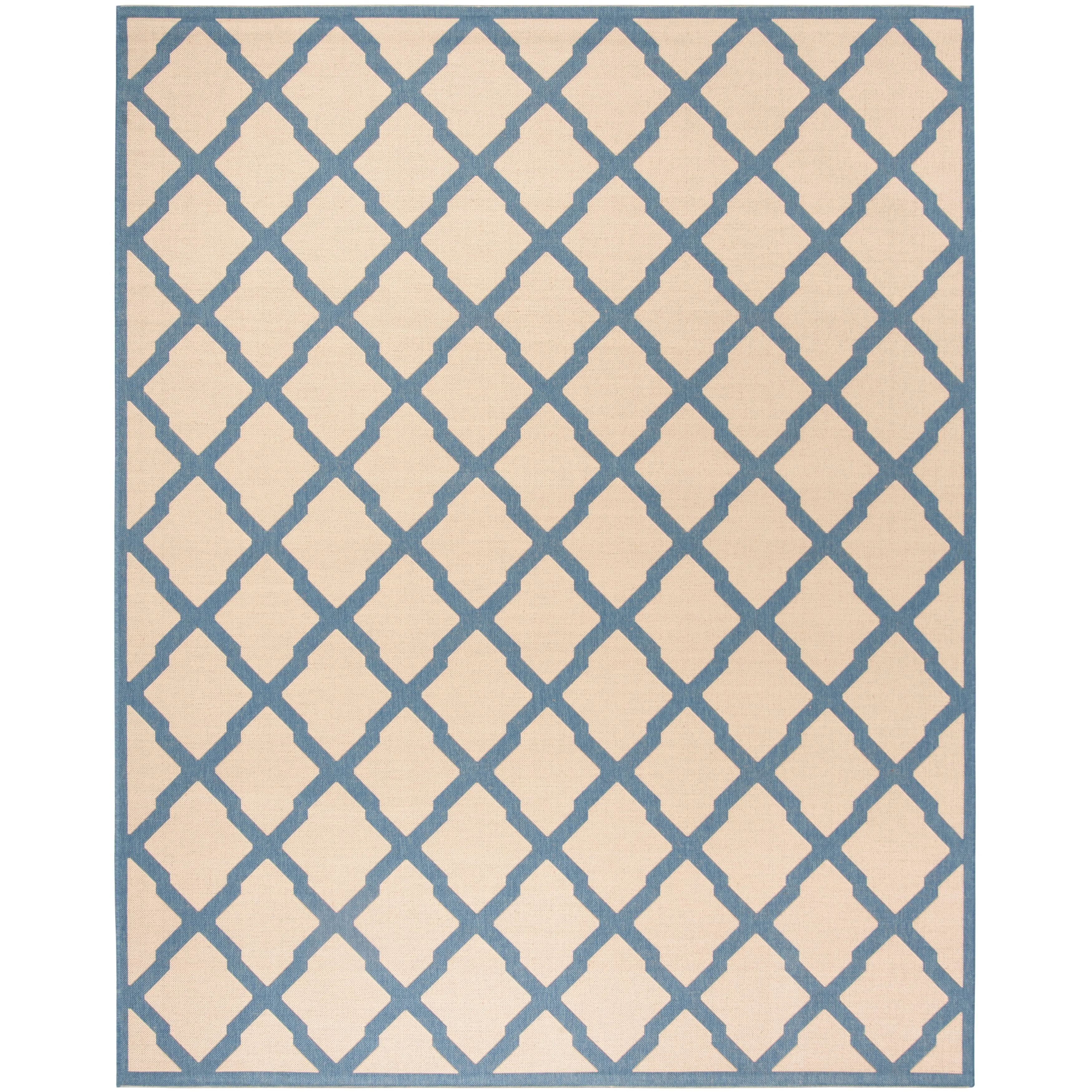 SAFAVIEH Linden Shirleyann Trellis Indoor/ Outdoor Patio Backyard Rug