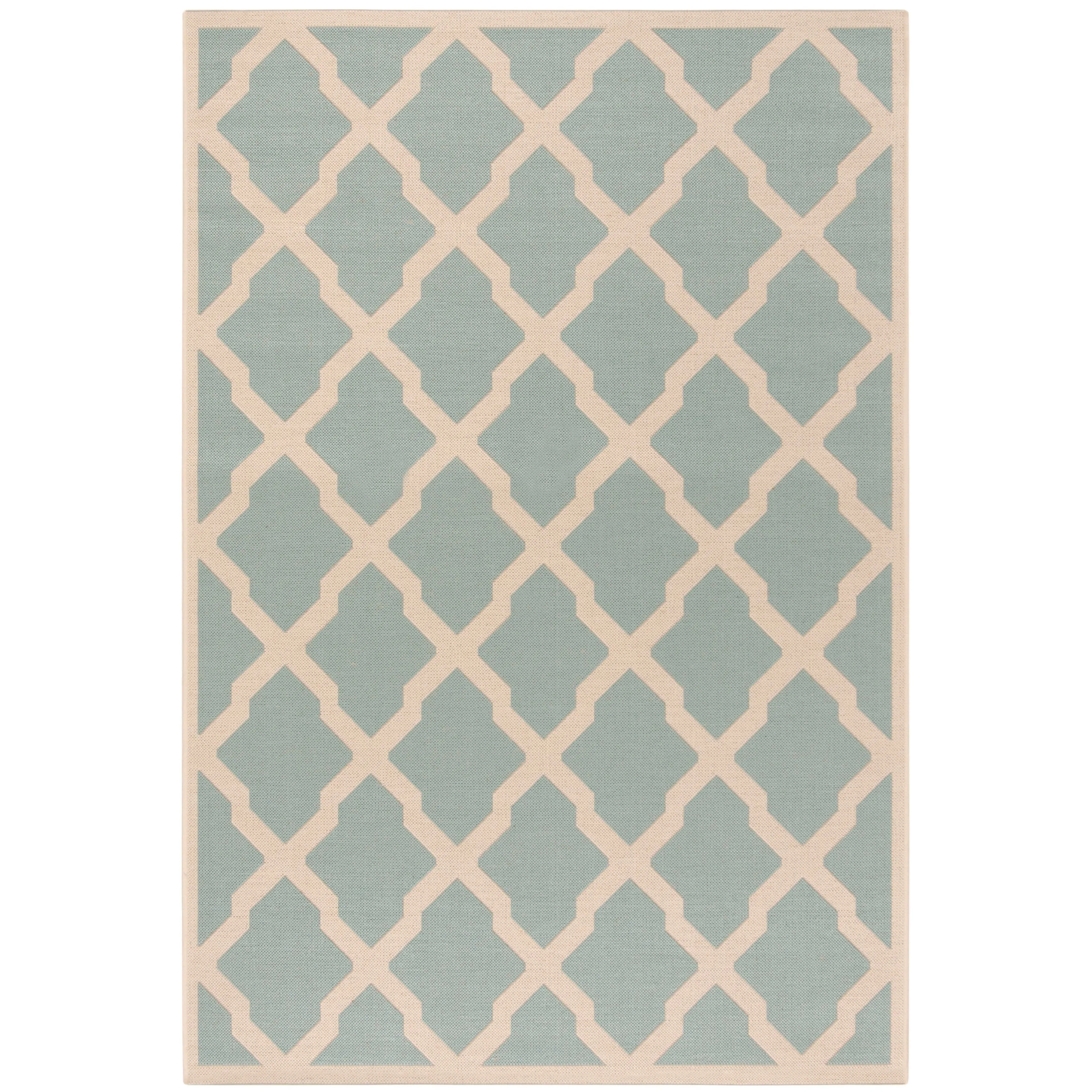 SAFAVIEH Linden Shirleyann Trellis Indoor/ Outdoor Patio Backyard Rug
