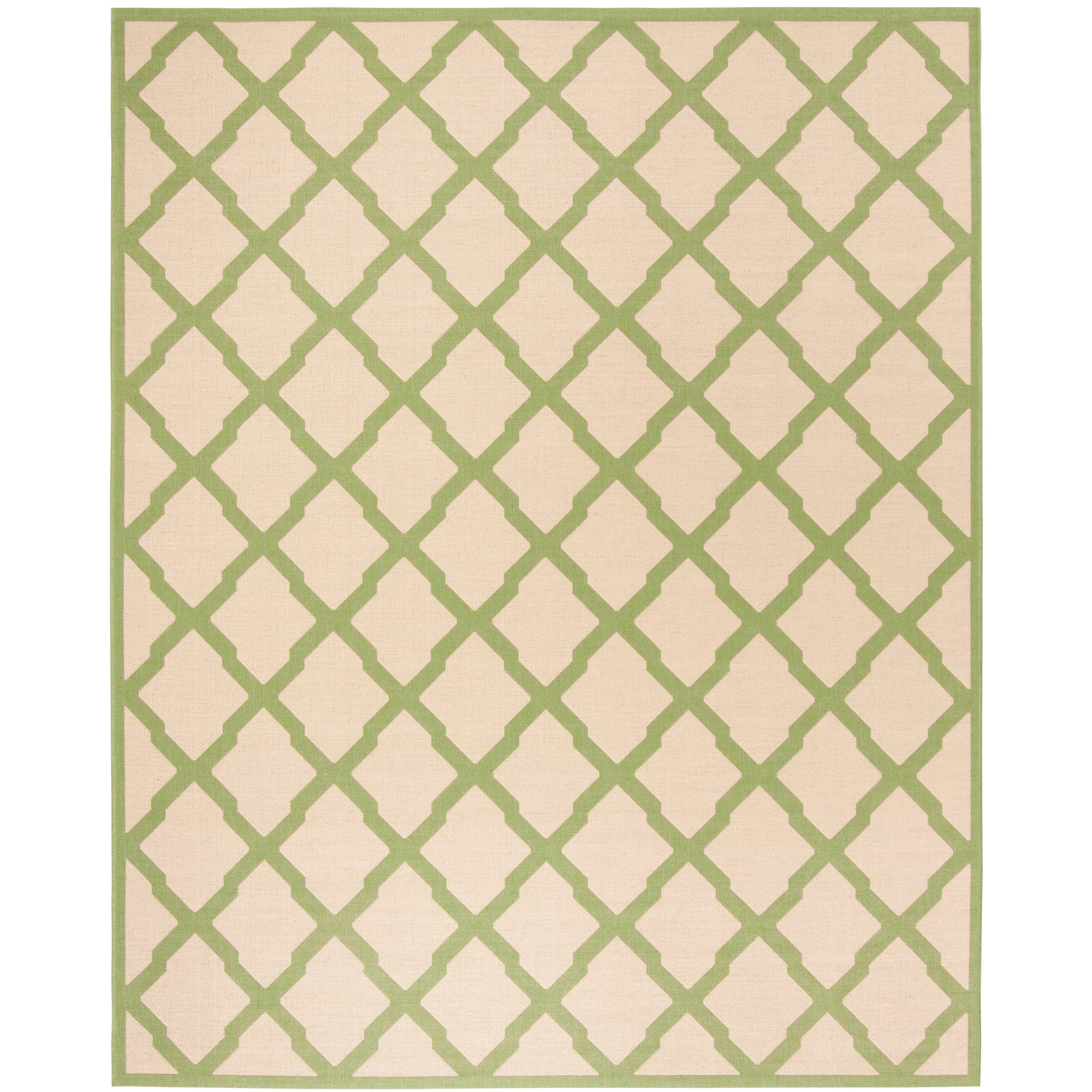 SAFAVIEH Linden Shirleyann Trellis Indoor/ Outdoor Patio Backyard Rug