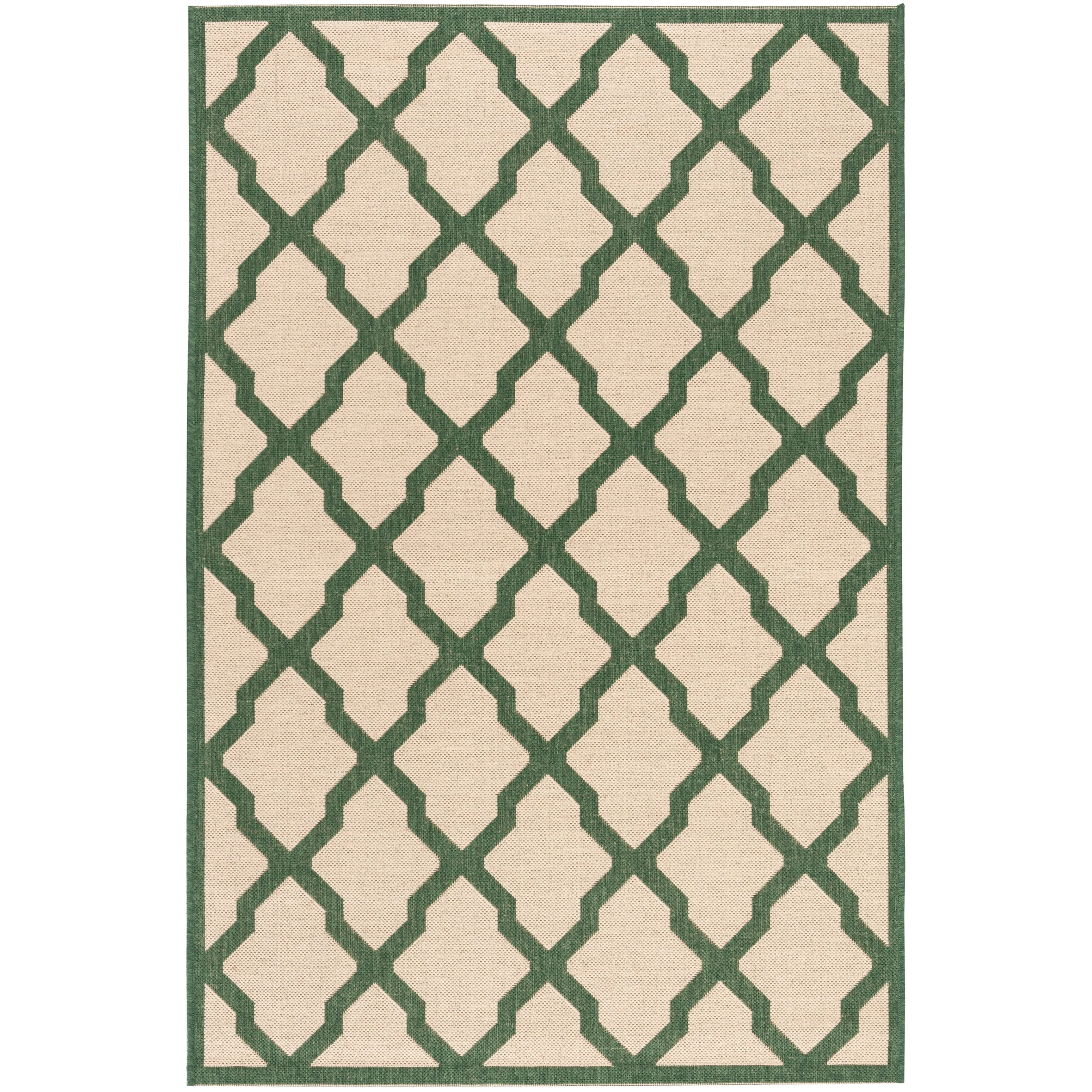SAFAVIEH Linden Shirleyann Trellis Indoor/ Outdoor Patio Backyard Rug