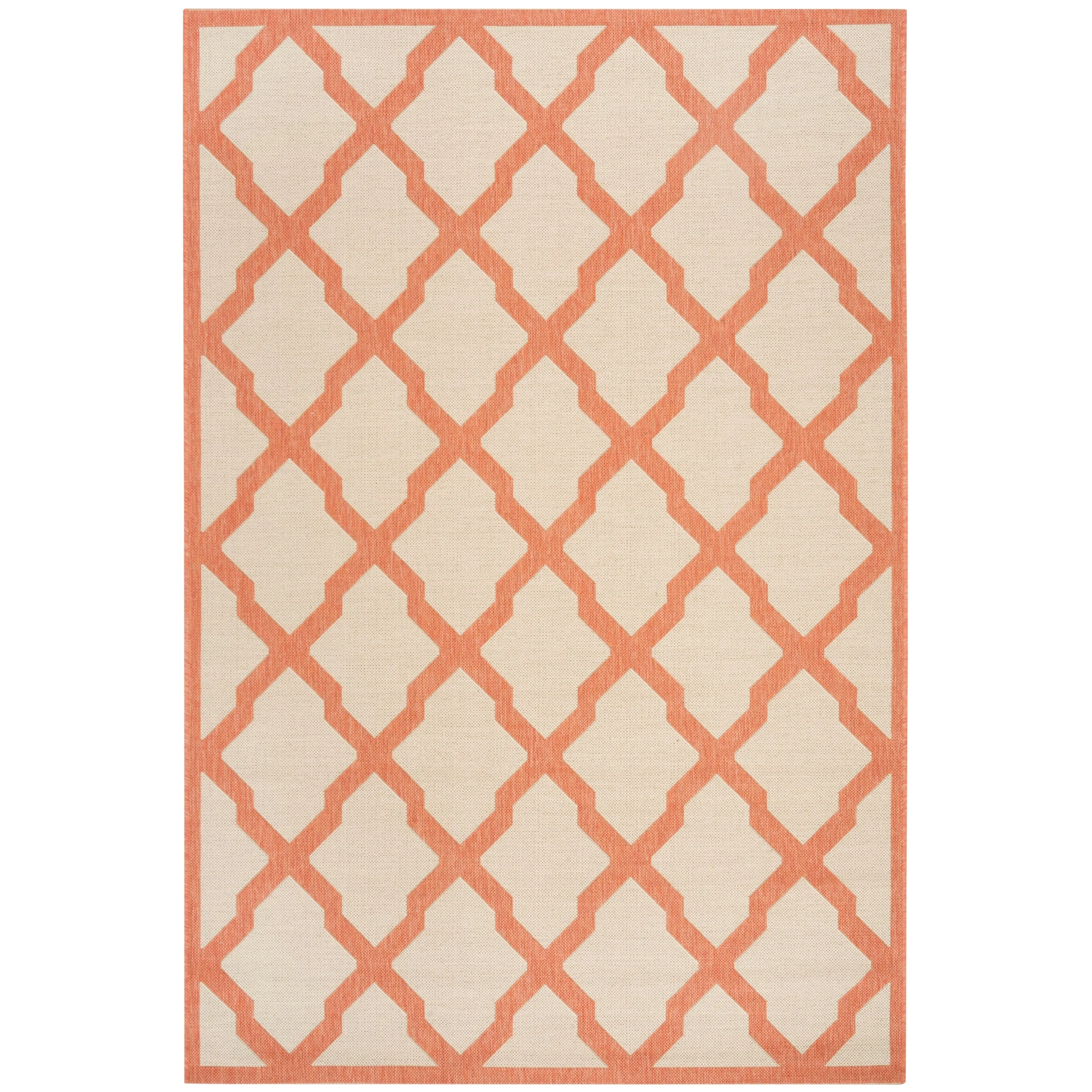 SAFAVIEH Linden Shirleyann Trellis Indoor/ Outdoor Patio Backyard Rug