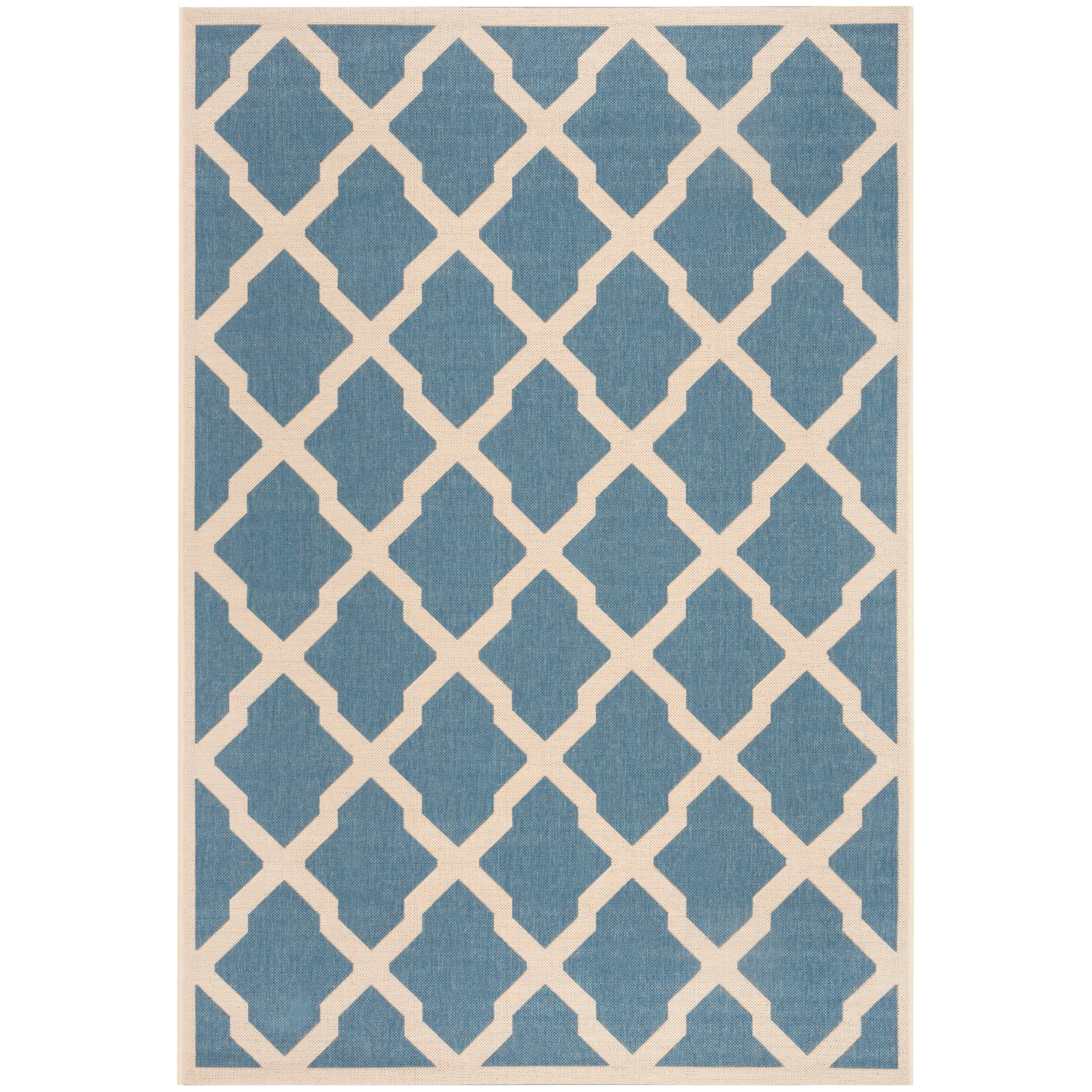 SAFAVIEH Linden Shirleyann Trellis Indoor/ Outdoor Patio Backyard Rug