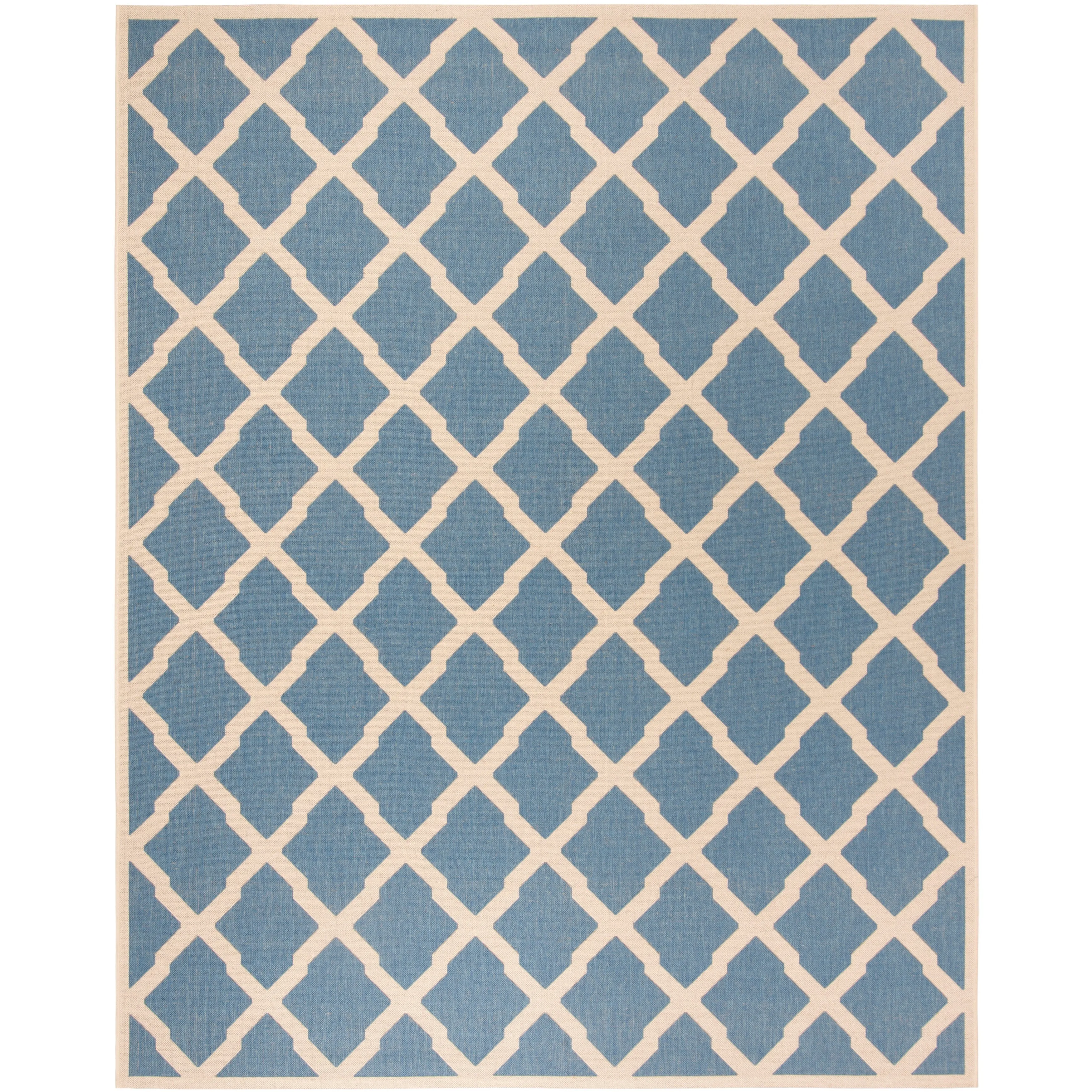 SAFAVIEH Linden Shirleyann Trellis Indoor/ Outdoor Patio Backyard Rug