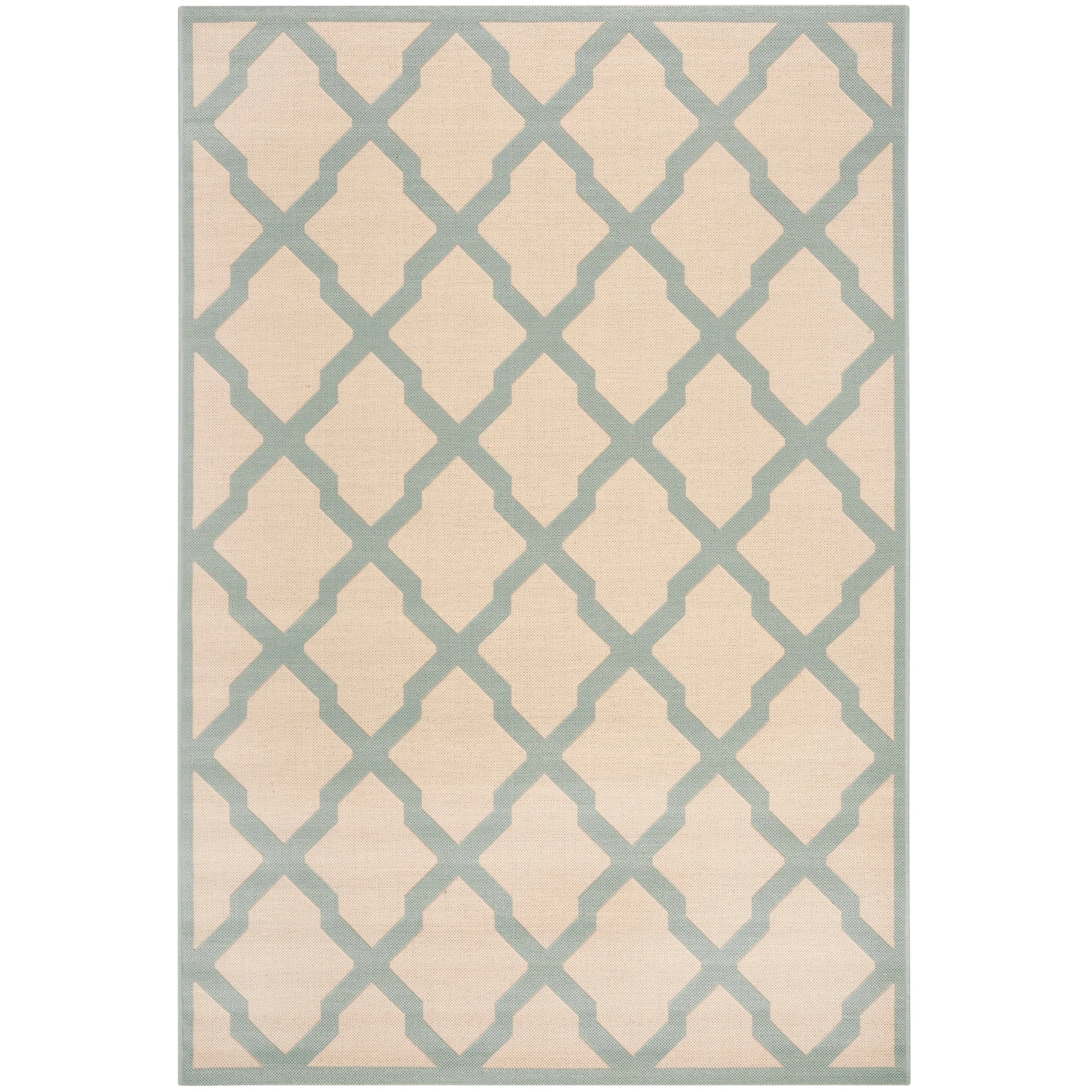 SAFAVIEH Linden Shirleyann Trellis Indoor/ Outdoor Patio Backyard Rug