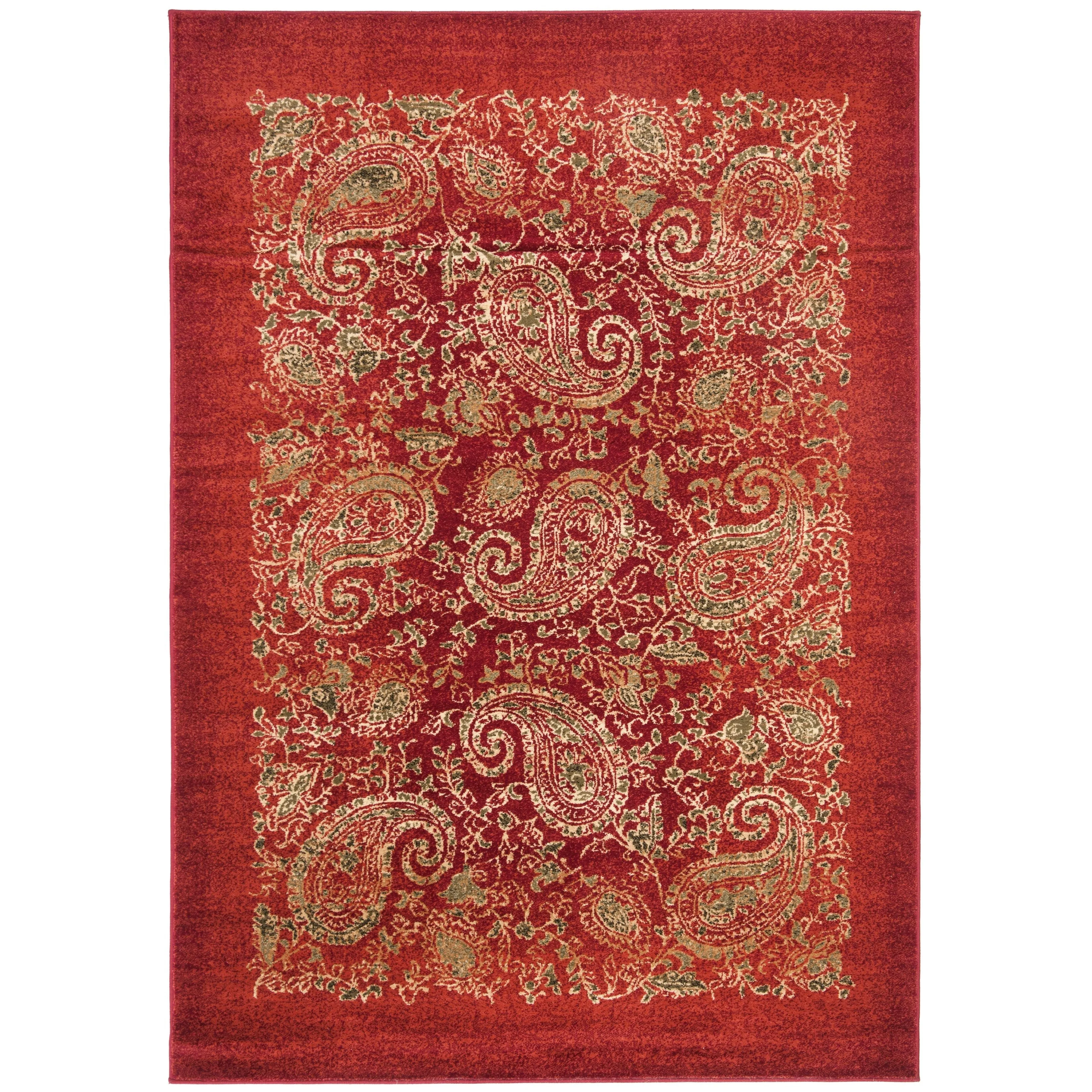 SAFAVIEH Lyndhurst Herlinda Traditional Oriental Paisley Rug