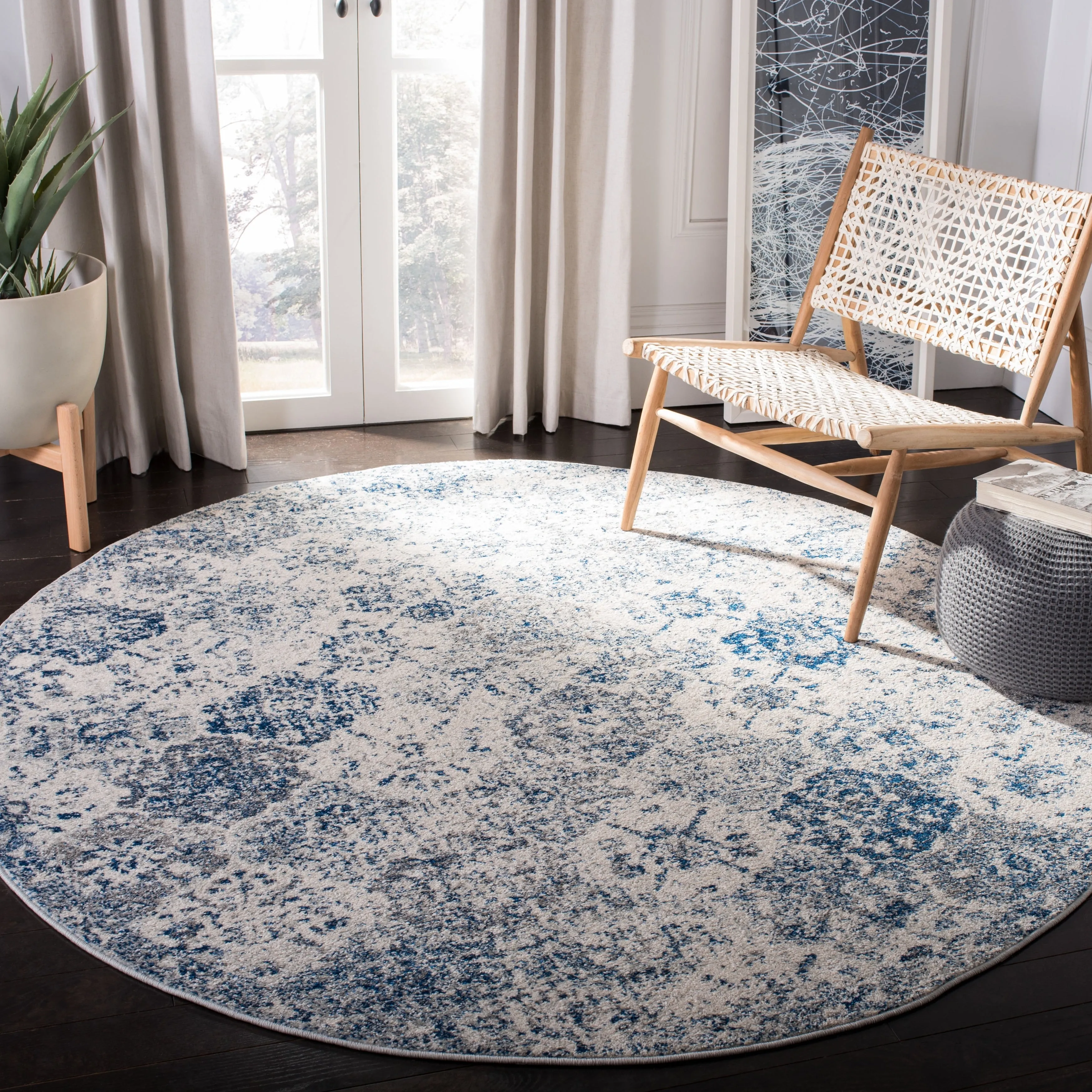 SAFAVIEH Madison Bettylou Boho Chic Distressed Area Rug