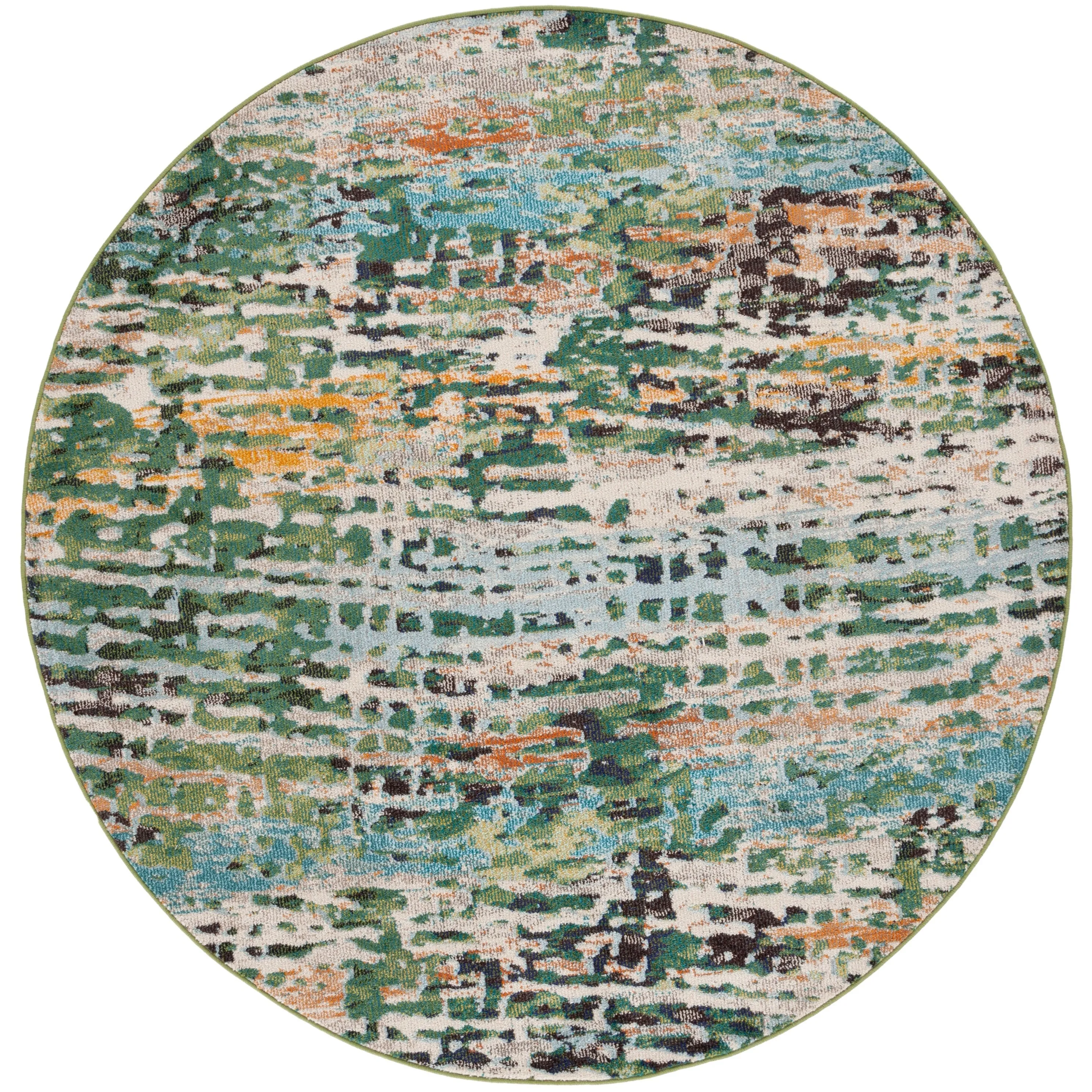 SAFAVIEH Madison Erlinda Vintage Boho Abstract Rug