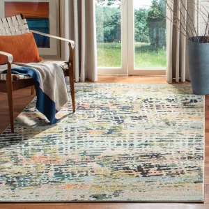 SAFAVIEH Madison Erlinda Vintage Boho Abstract Rug