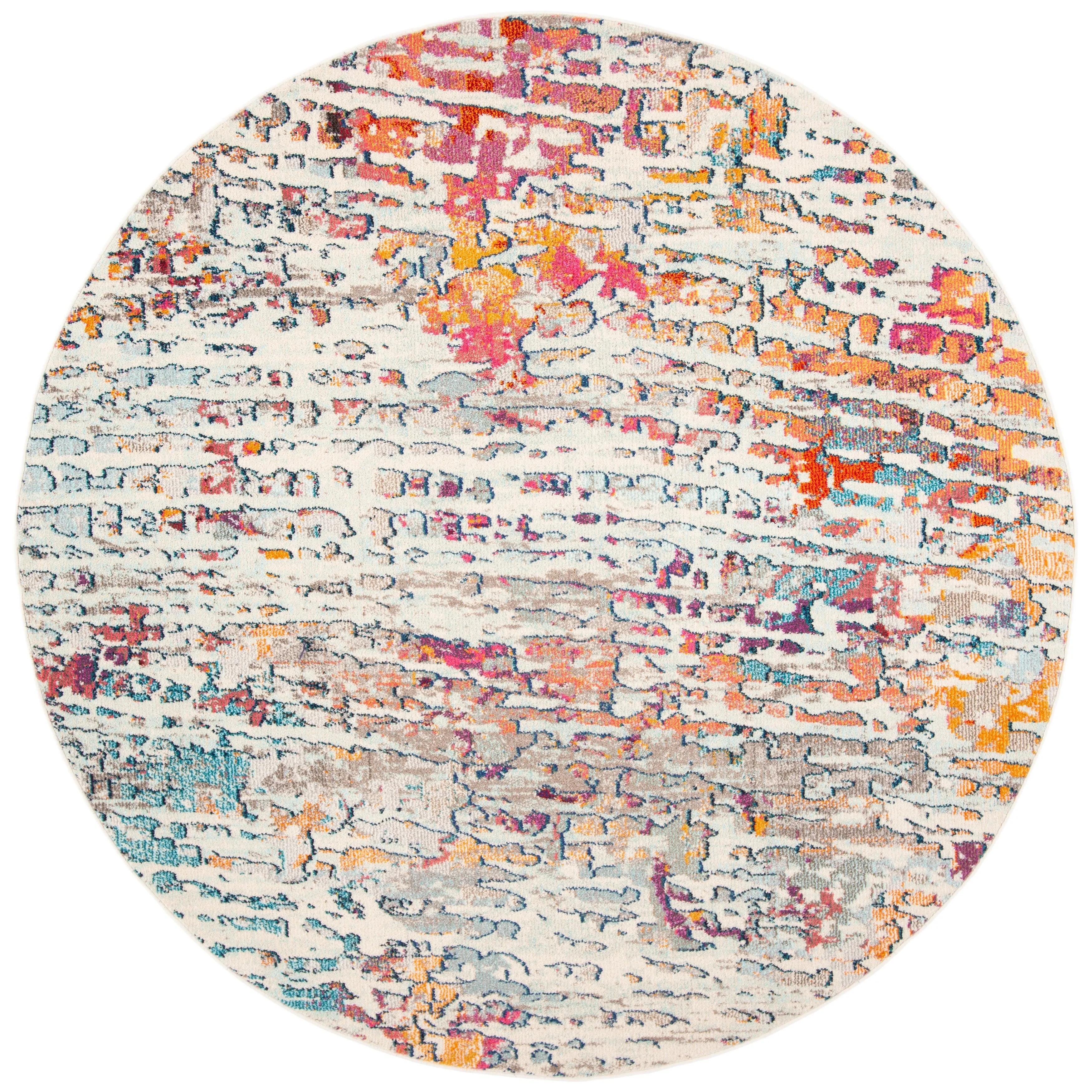 SAFAVIEH Madison Erlinda Vintage Boho Abstract Rug
