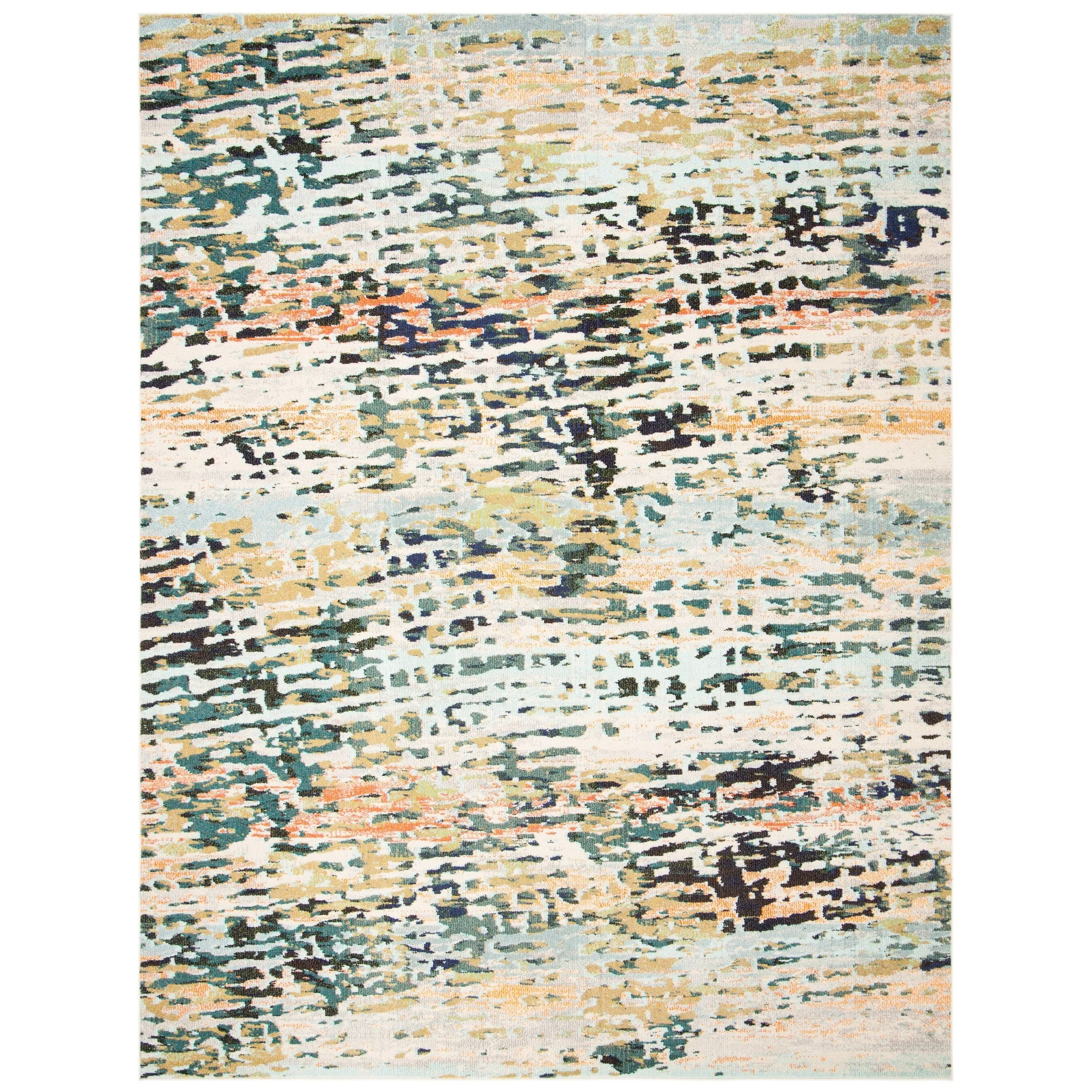SAFAVIEH Madison Erlinda Vintage Boho Abstract Rug
