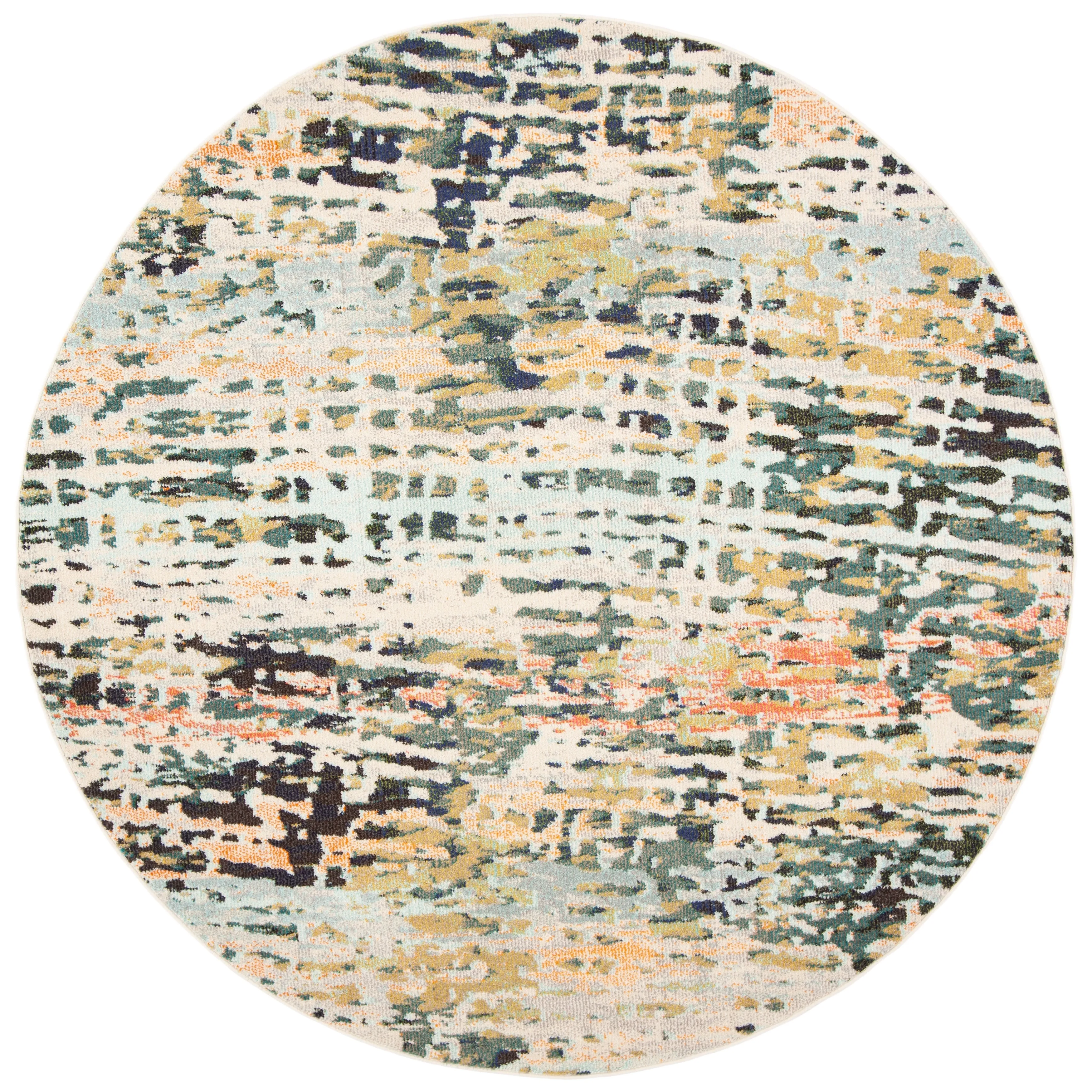 SAFAVIEH Madison Erlinda Vintage Boho Abstract Rug