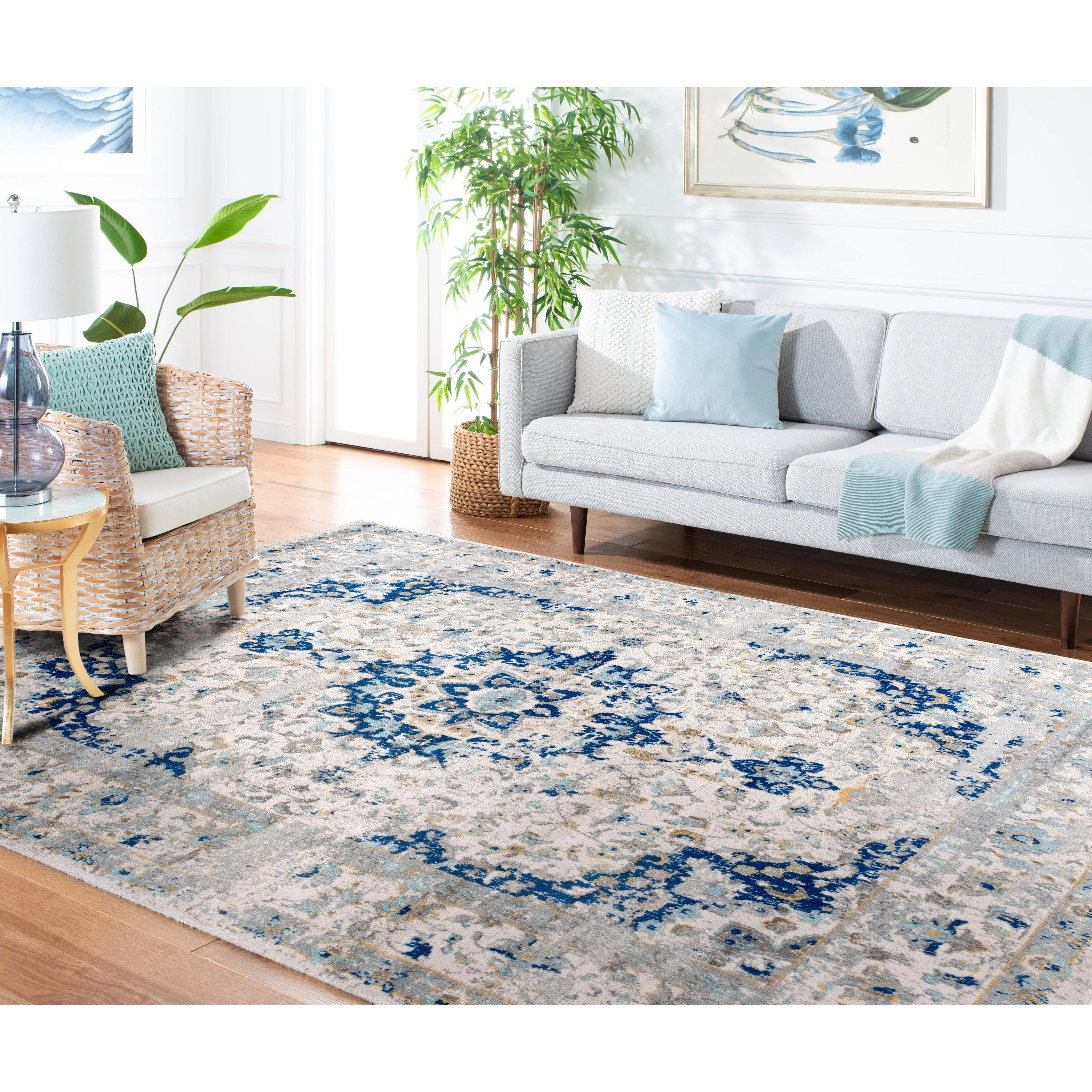SAFAVIEH Madison Jolene Vintage Boho Oriental Rug