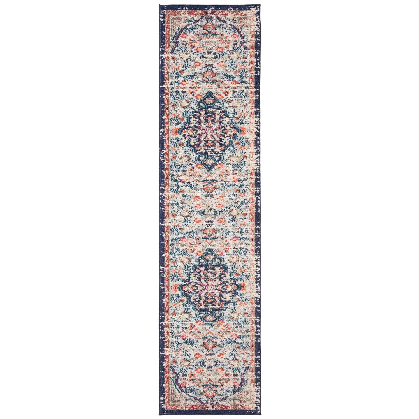 SAFAVIEH Madison Libusa Boho Medallion Distressed Rug