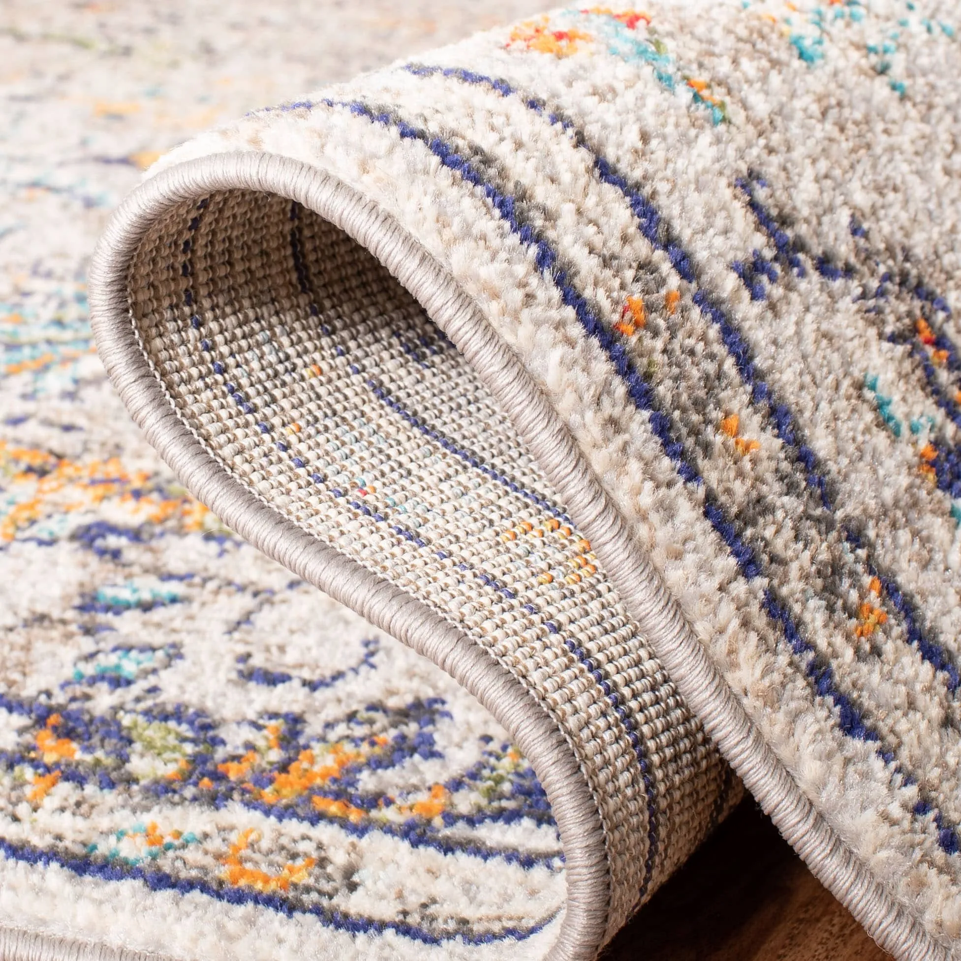 SAFAVIEH Madison Libusa Boho Medallion Distressed Rug