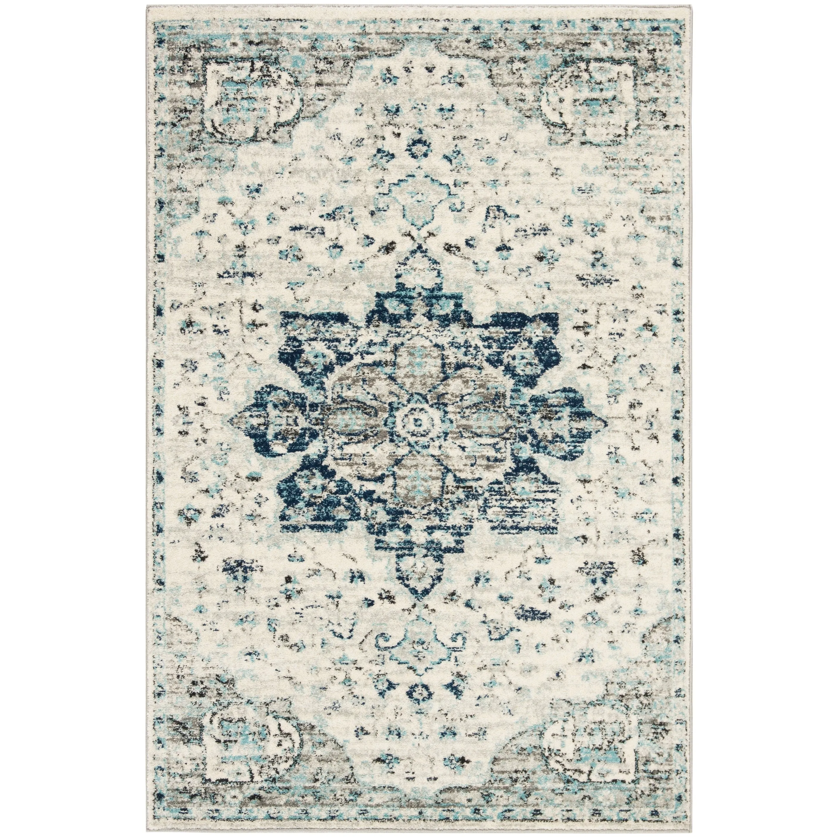 SAFAVIEH Madison Peggie Vintage Boho Medallion Rug