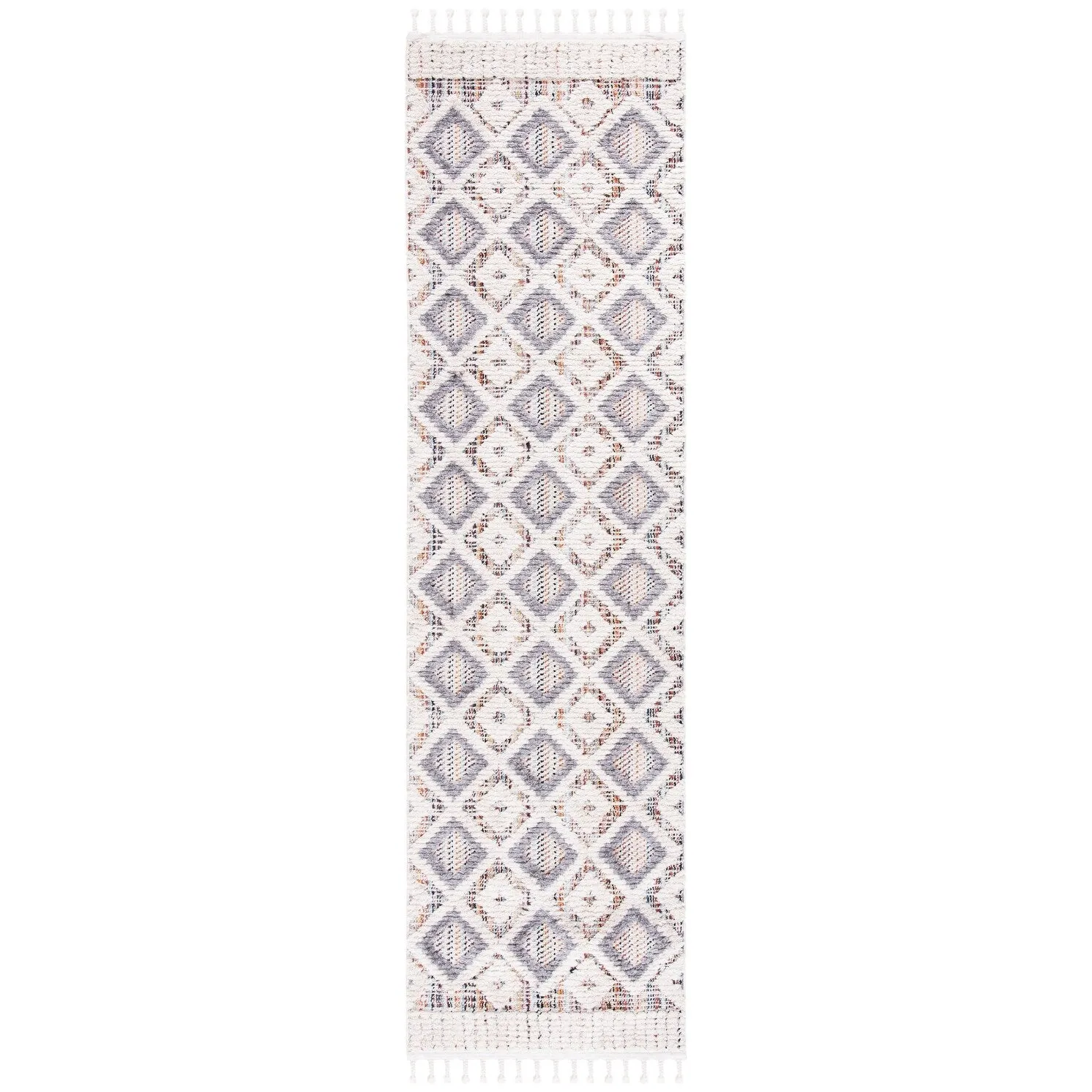 SAFAVIEH Marrakech Moroccan Elenore Boho Braided Tassel Area Rug