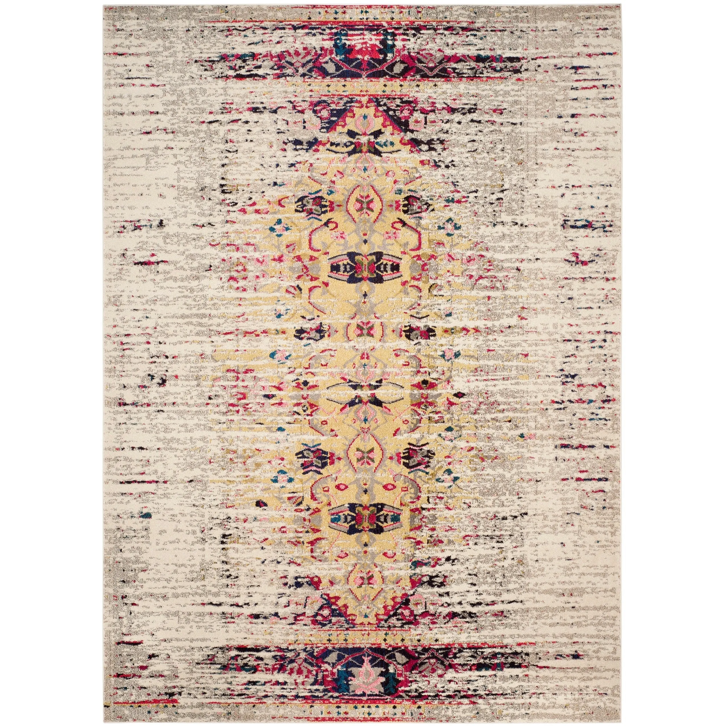 SAFAVIEH Monaco Iginia Distressed Boho Rug