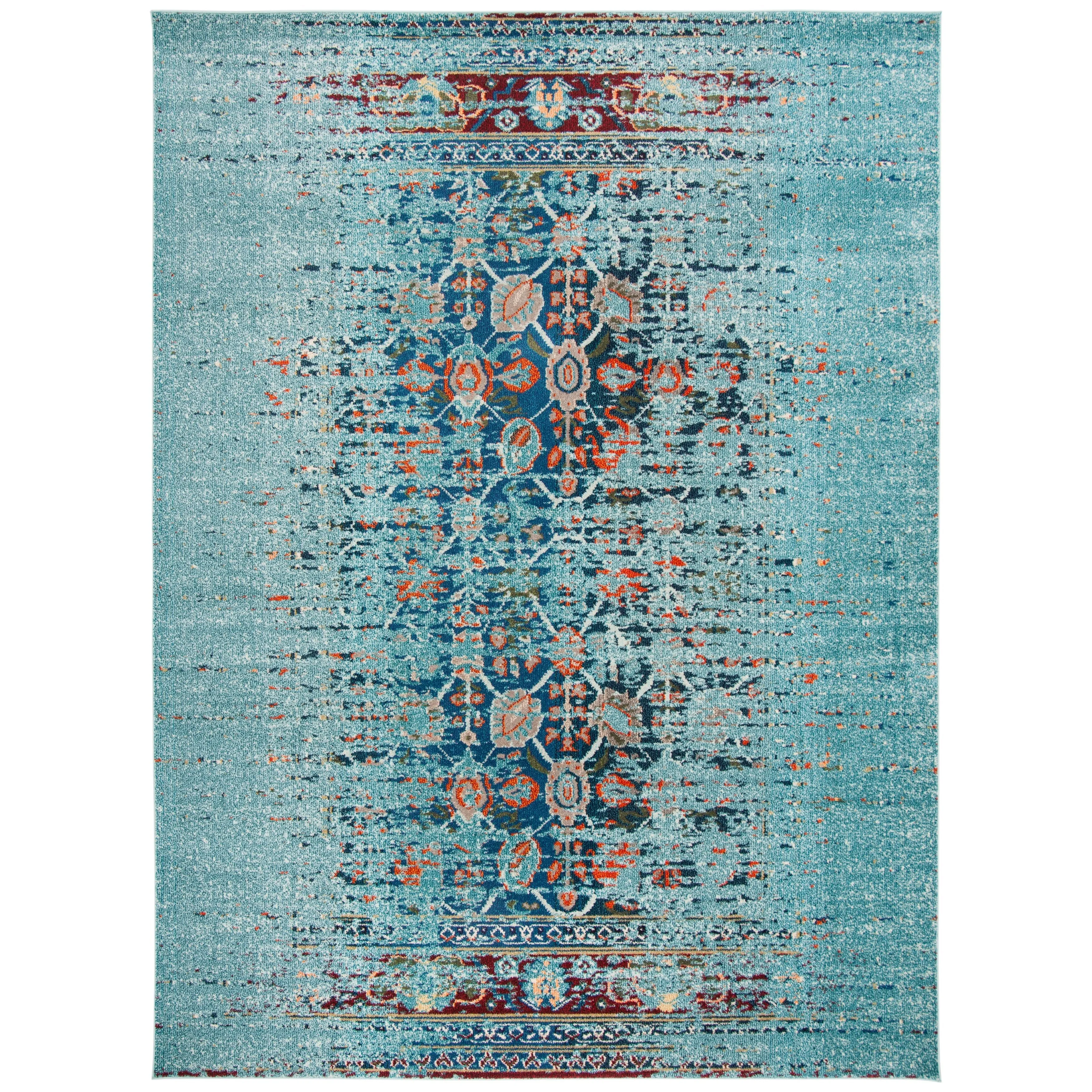 SAFAVIEH Monaco Katty Boho Rug - Blue/Multi - 9' x 12'