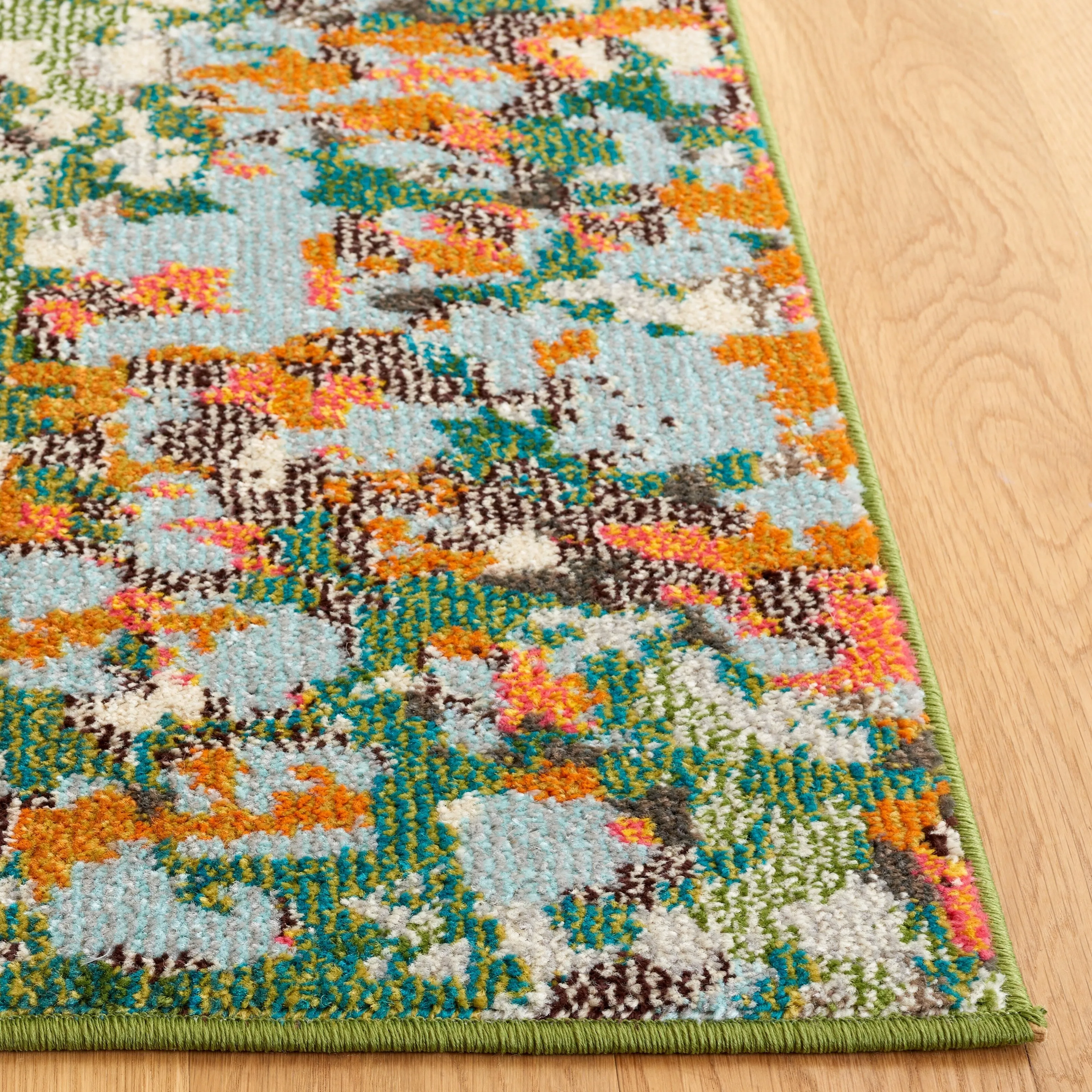 SAFAVIEH Monaco Panna Boho Abstract Modern Watercolor Area Rug