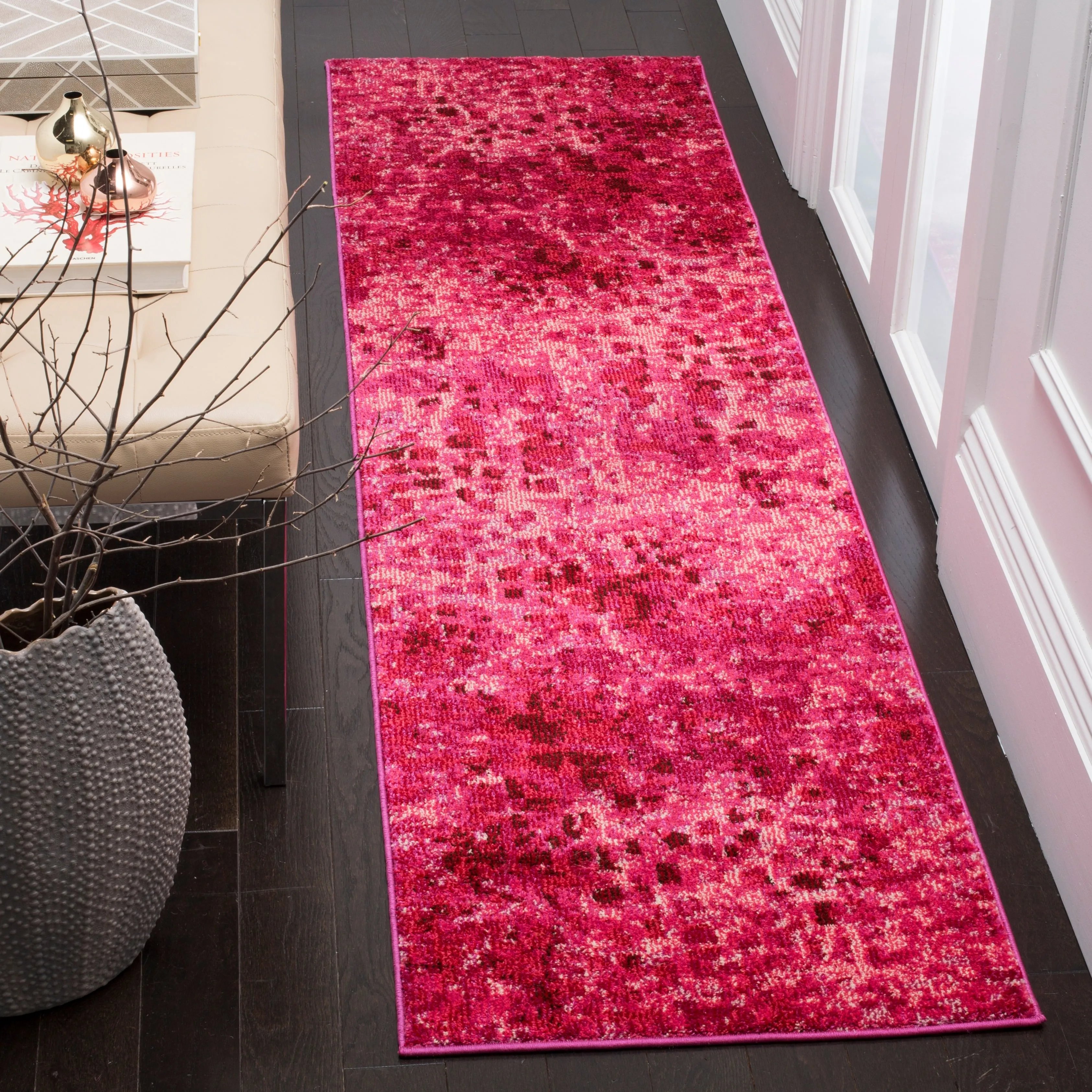 SAFAVIEH Monaco Panna Boho Abstract Modern Watercolor Area Rug