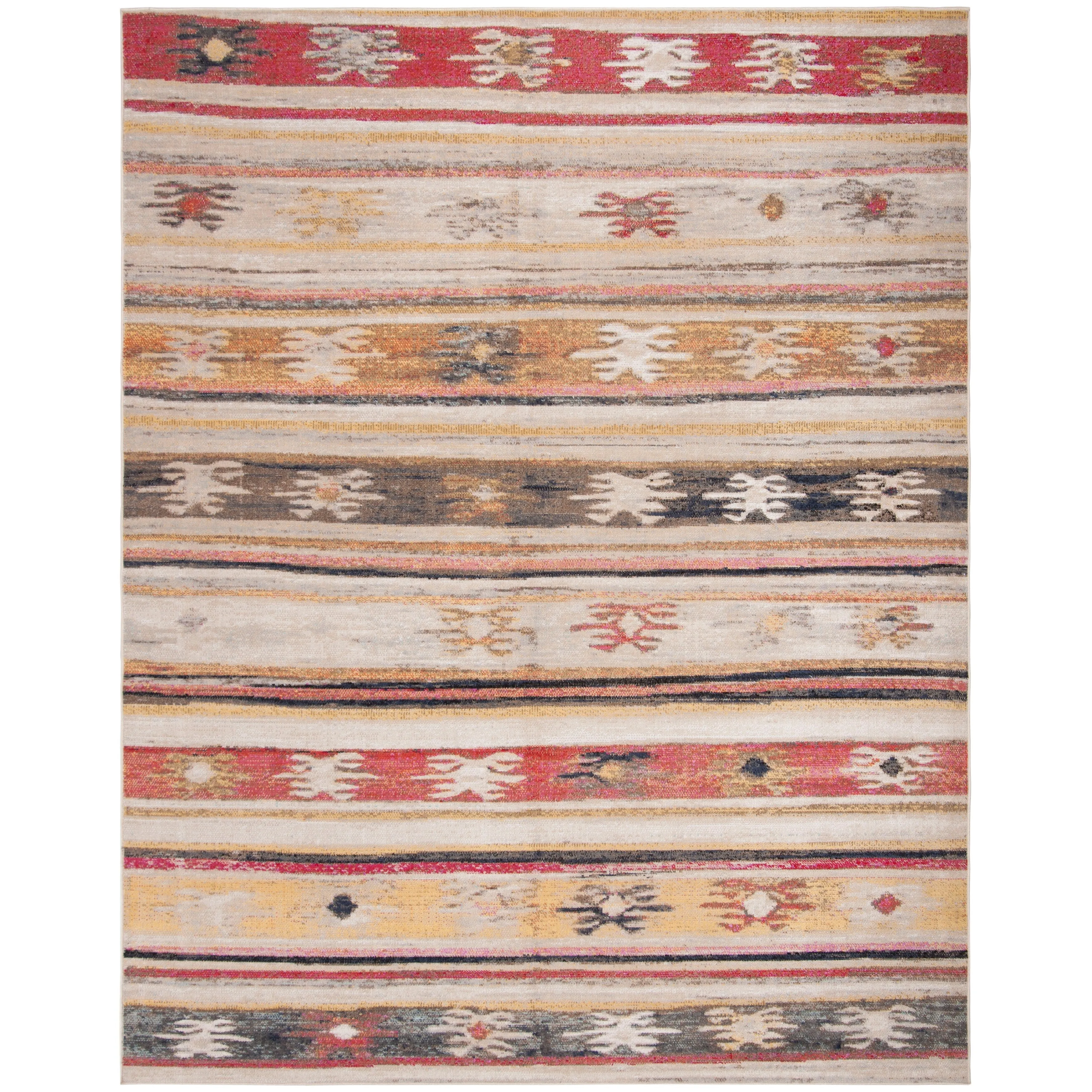 SAFAVIEH Montage Framhild Indoor/ Outdoor Waterproof Patio Backyard Rug