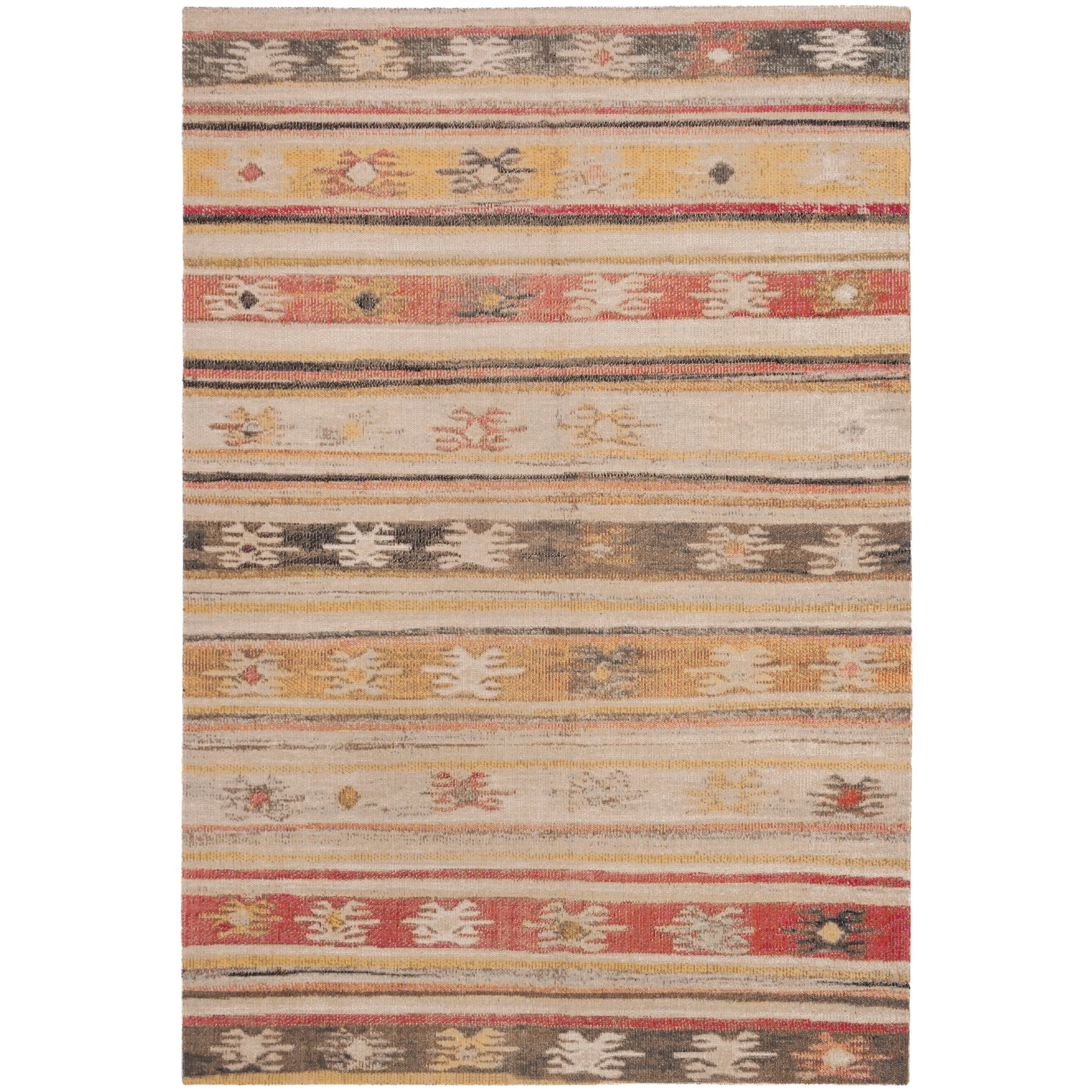 SAFAVIEH Montage Framhild Indoor/ Outdoor Waterproof Patio Backyard Rug