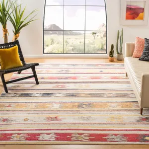 SAFAVIEH Montage Framhild Indoor/ Outdoor Waterproof Patio Backyard Rug