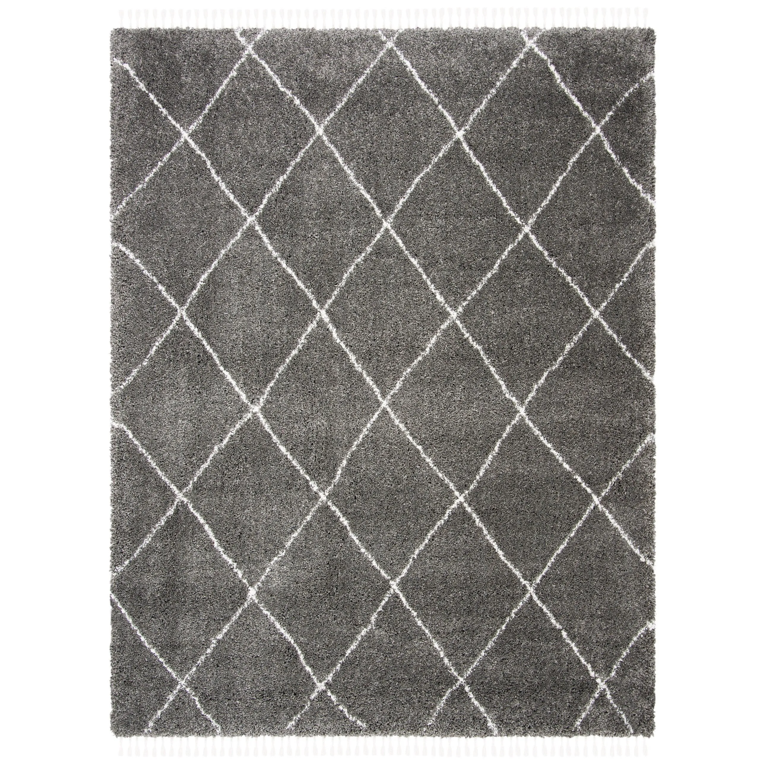 SAFAVIEH Moroccan Fringe Shag Leoma 2-inch Thick Rug